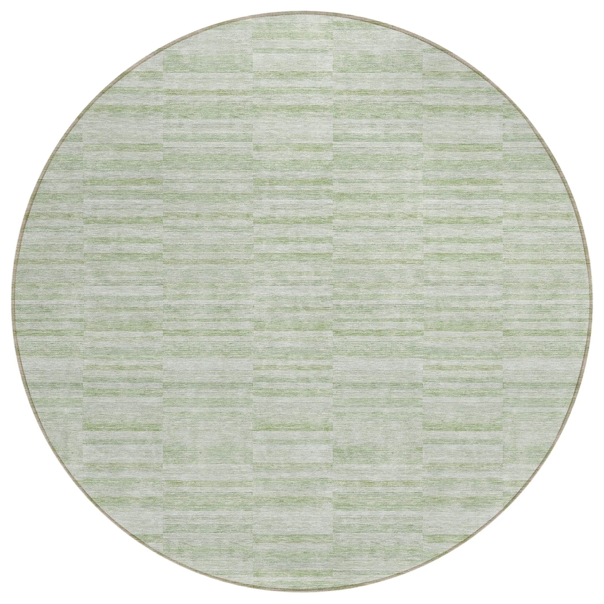 Machine Washable Indoor/ Outdoor Chantille Contemporary Blocks Rug