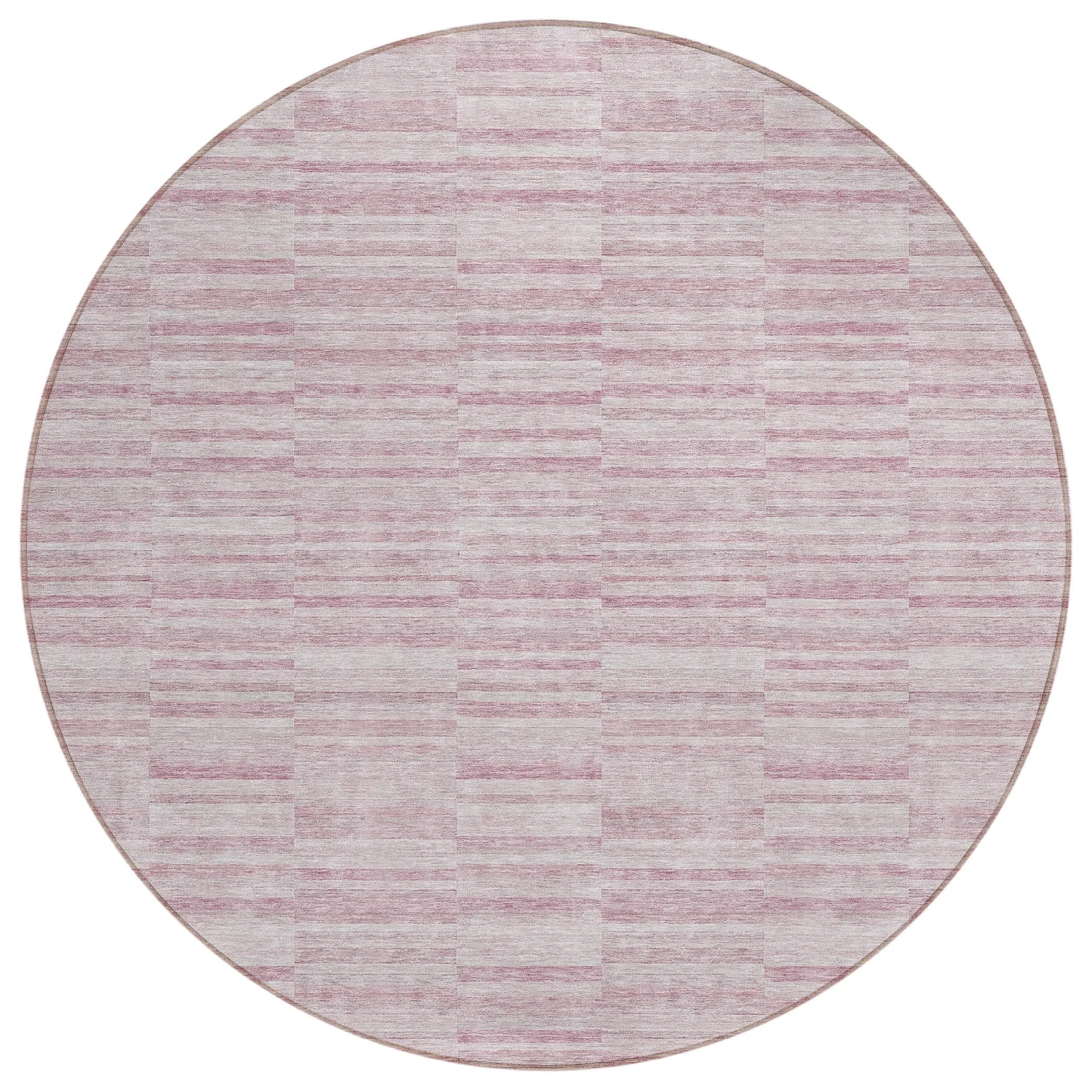 Machine Washable Indoor/ Outdoor Chantille Contemporary Blocks Rug