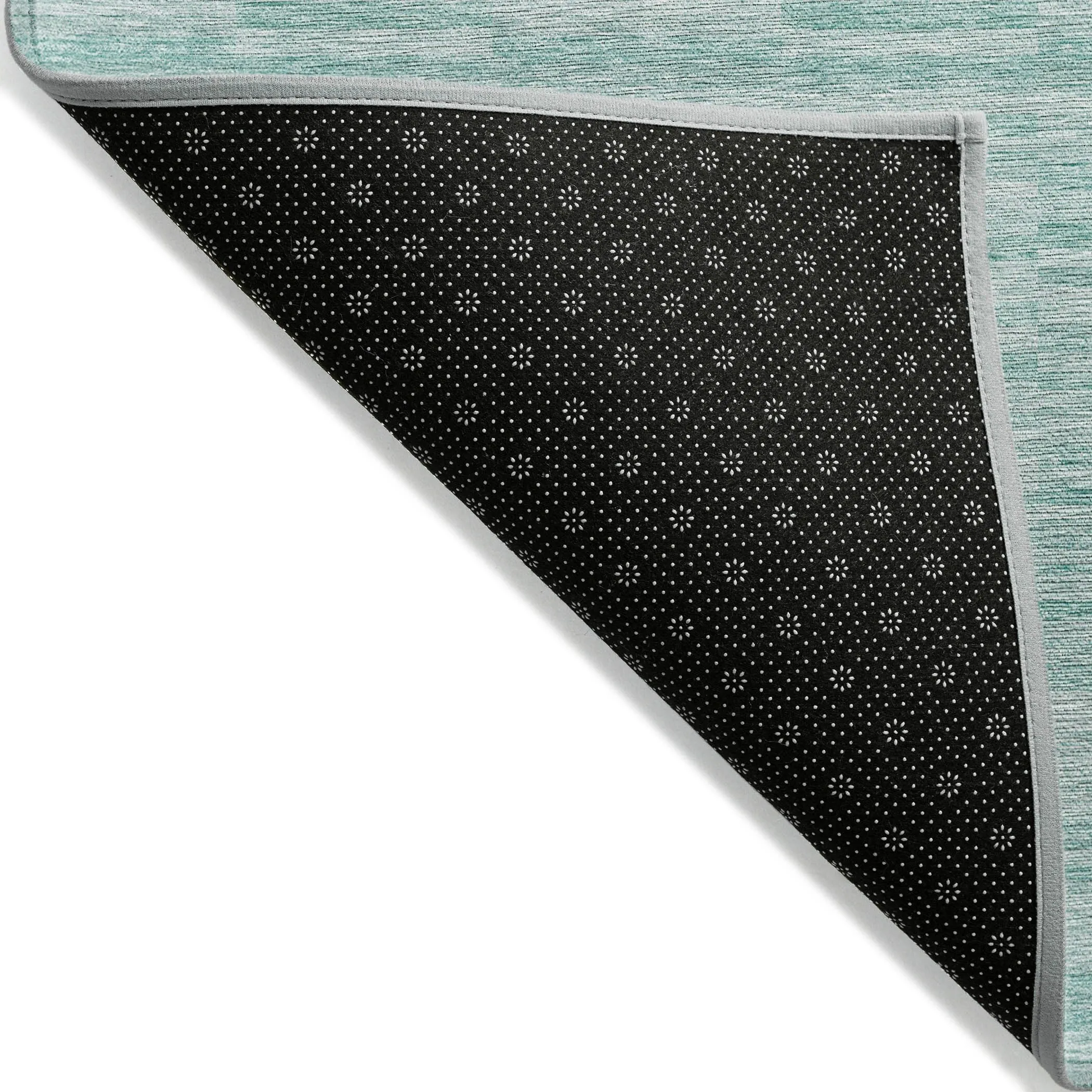 Machine Washable Indoor/ Outdoor Chantille Contemporary Blocks Rug