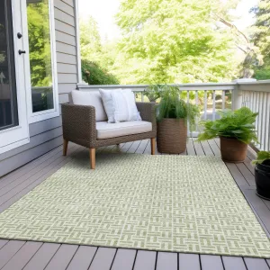 Machine Washable Indoor/ Outdoor Chantille Contemporary Casual Rug