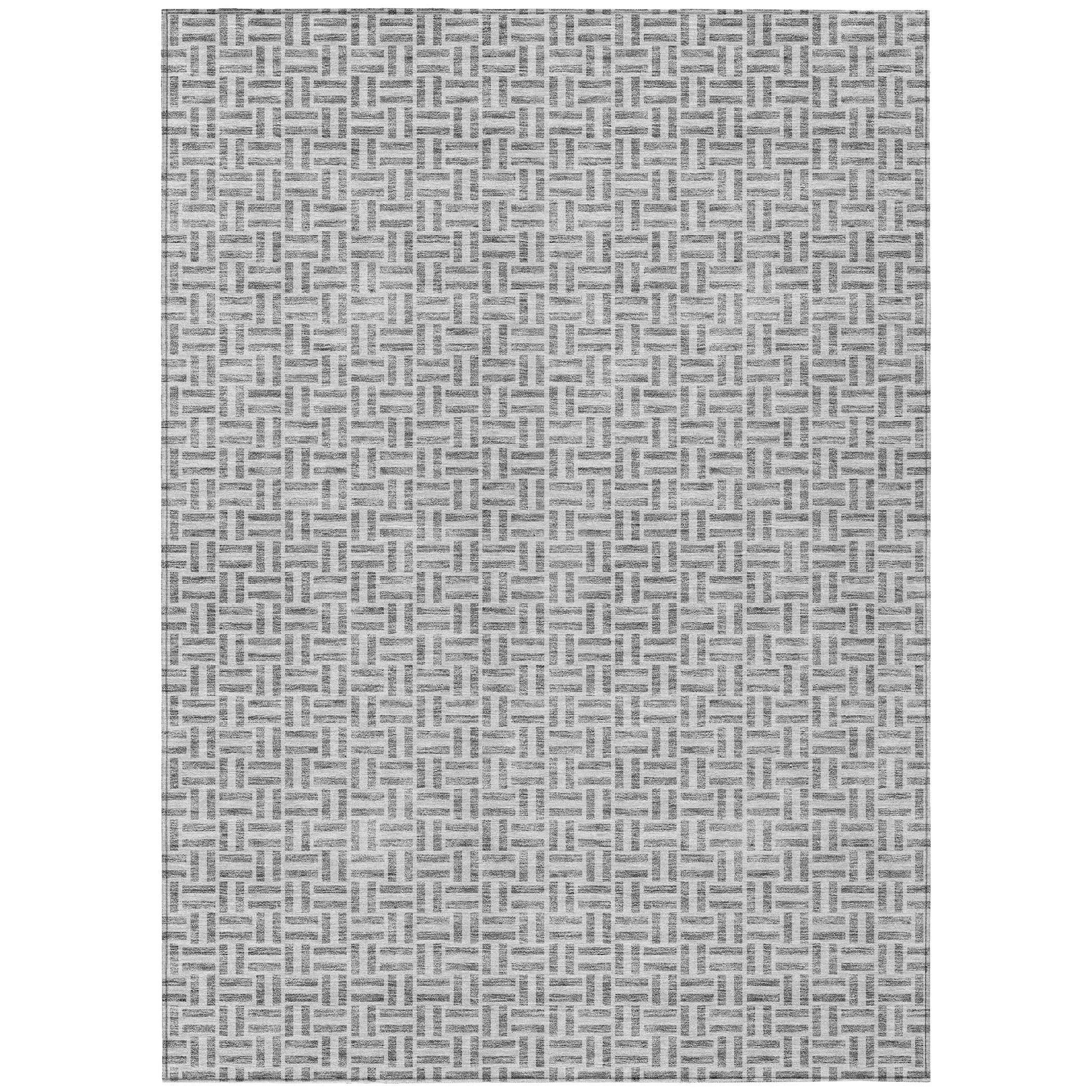 Machine Washable Indoor/ Outdoor Chantille Contemporary Casual Rug