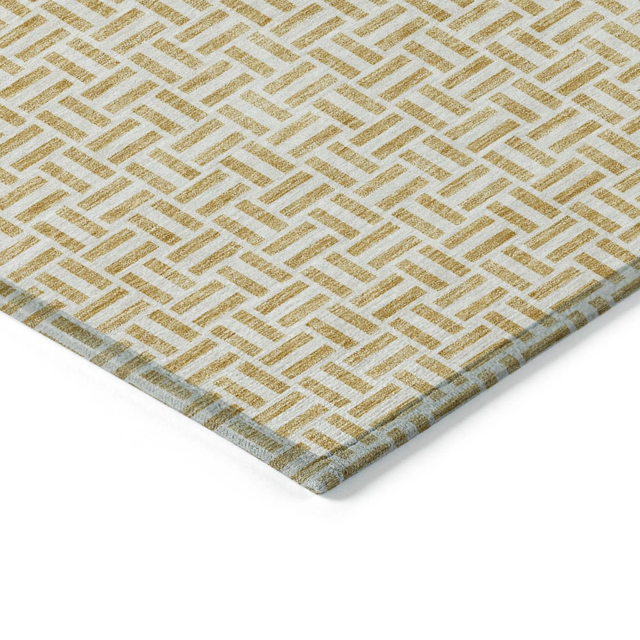 Machine Washable Indoor/ Outdoor Chantille Contemporary Casual Rug