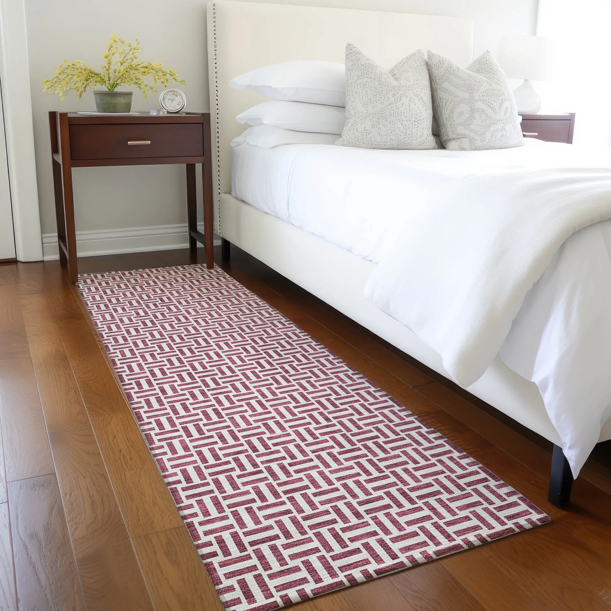 Machine Washable Indoor/ Outdoor Chantille Contemporary Casual Rug