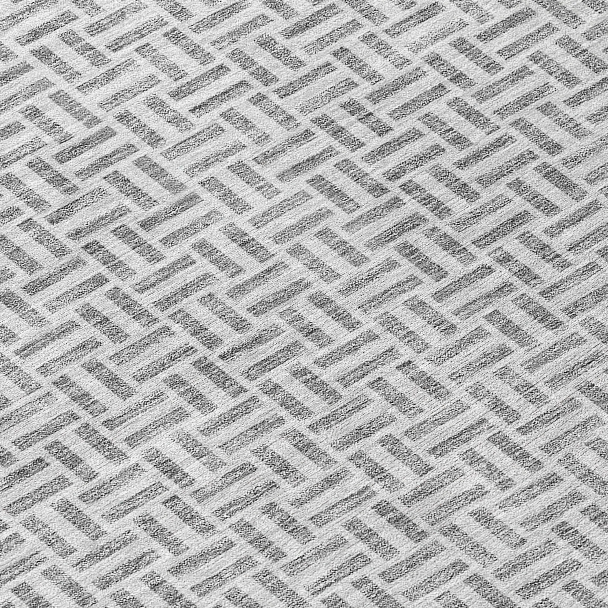 Machine Washable Indoor/ Outdoor Chantille Contemporary Casual Rug