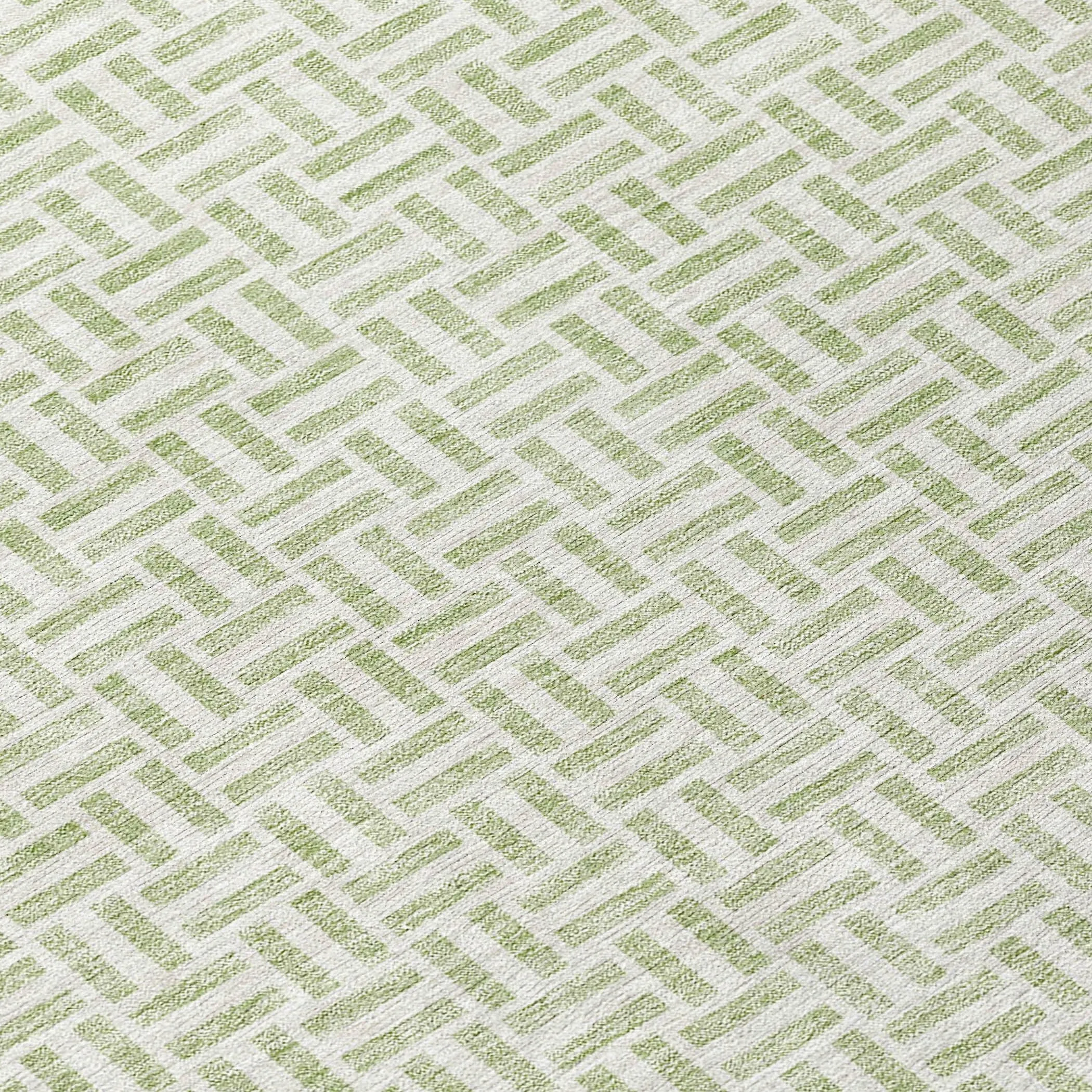 Machine Washable Indoor/ Outdoor Chantille Contemporary Casual Rug
