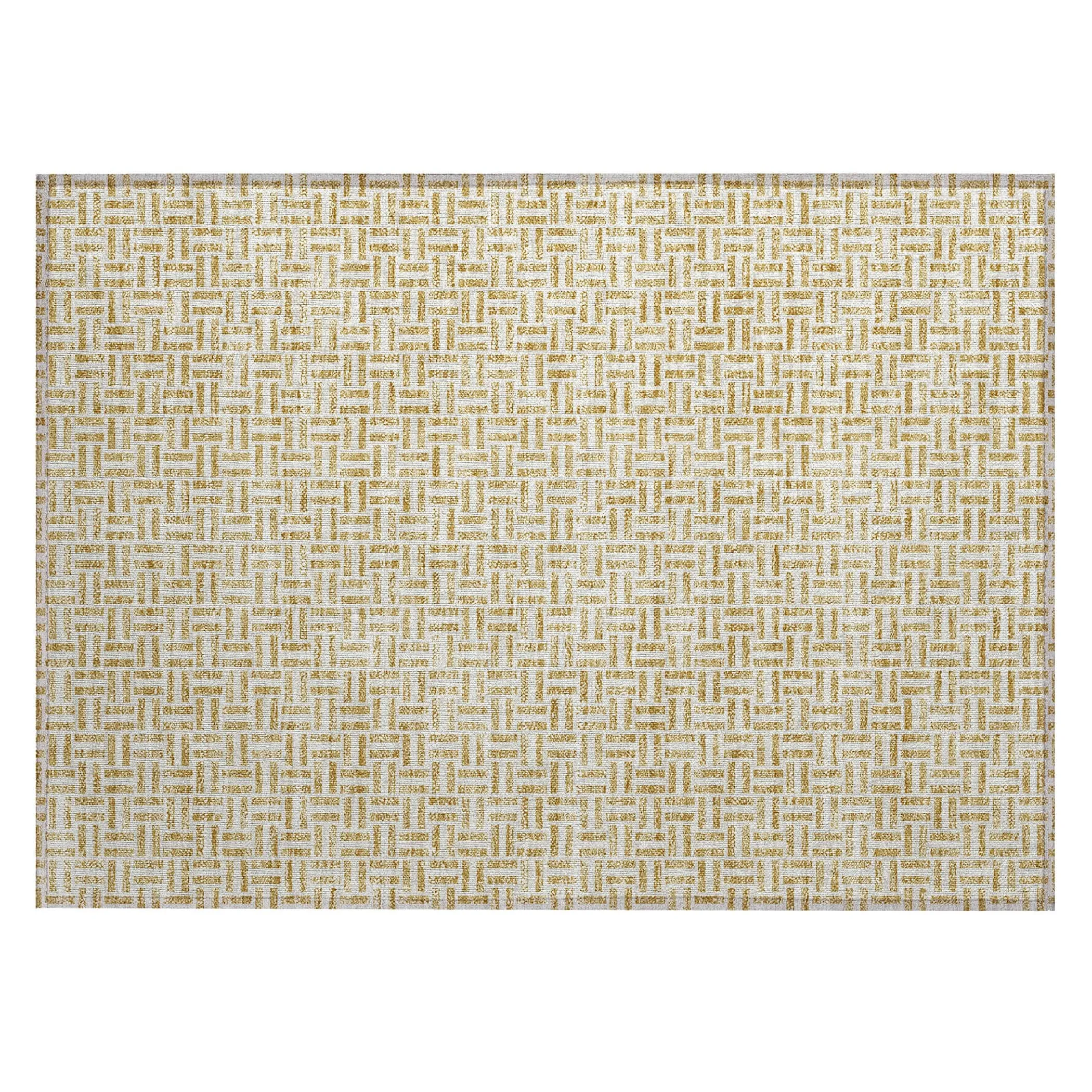 Machine Washable Indoor/ Outdoor Chantille Contemporary Casual Rug