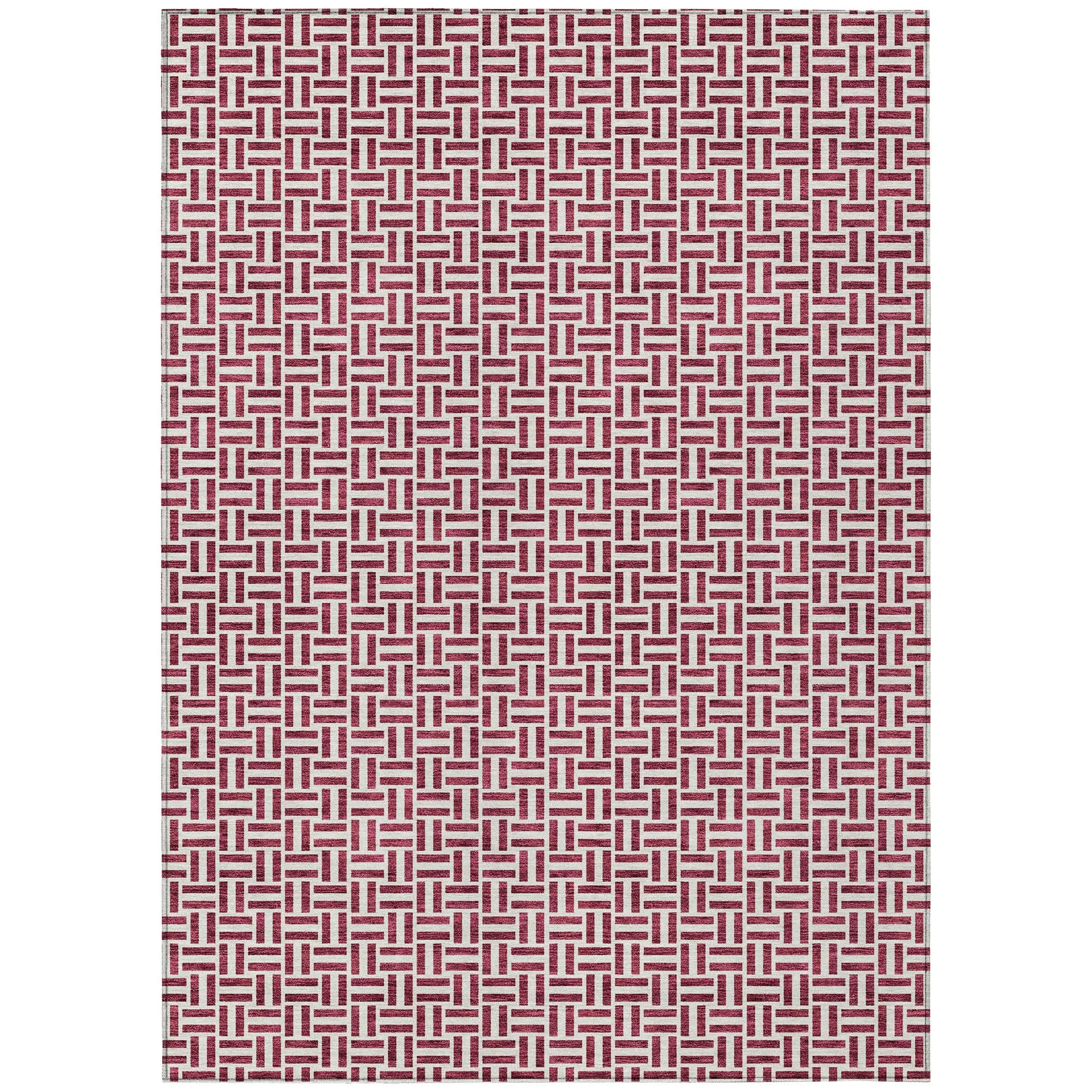 Machine Washable Indoor/ Outdoor Chantille Contemporary Casual Rug