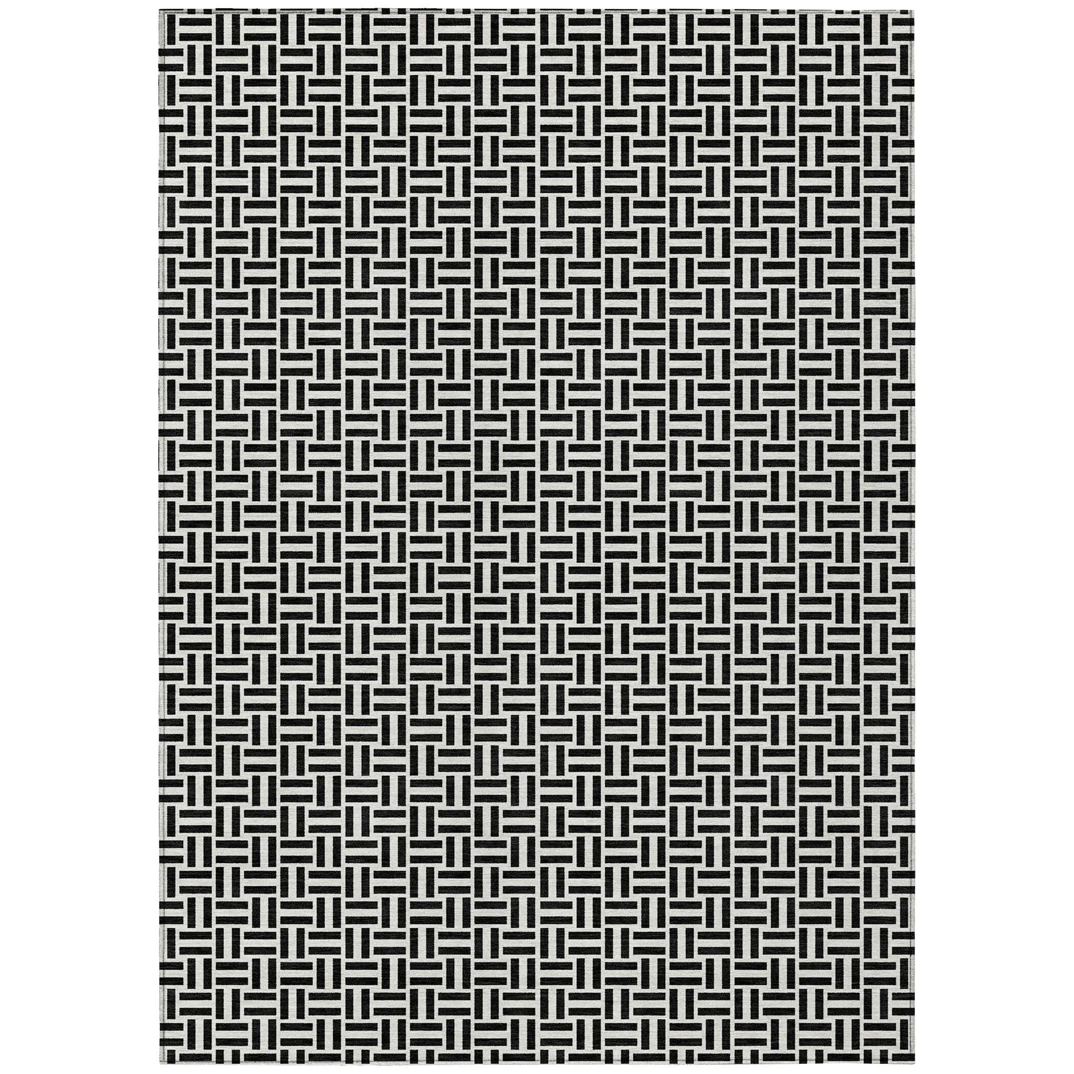 Machine Washable Indoor/ Outdoor Chantille Contemporary Casual Rug