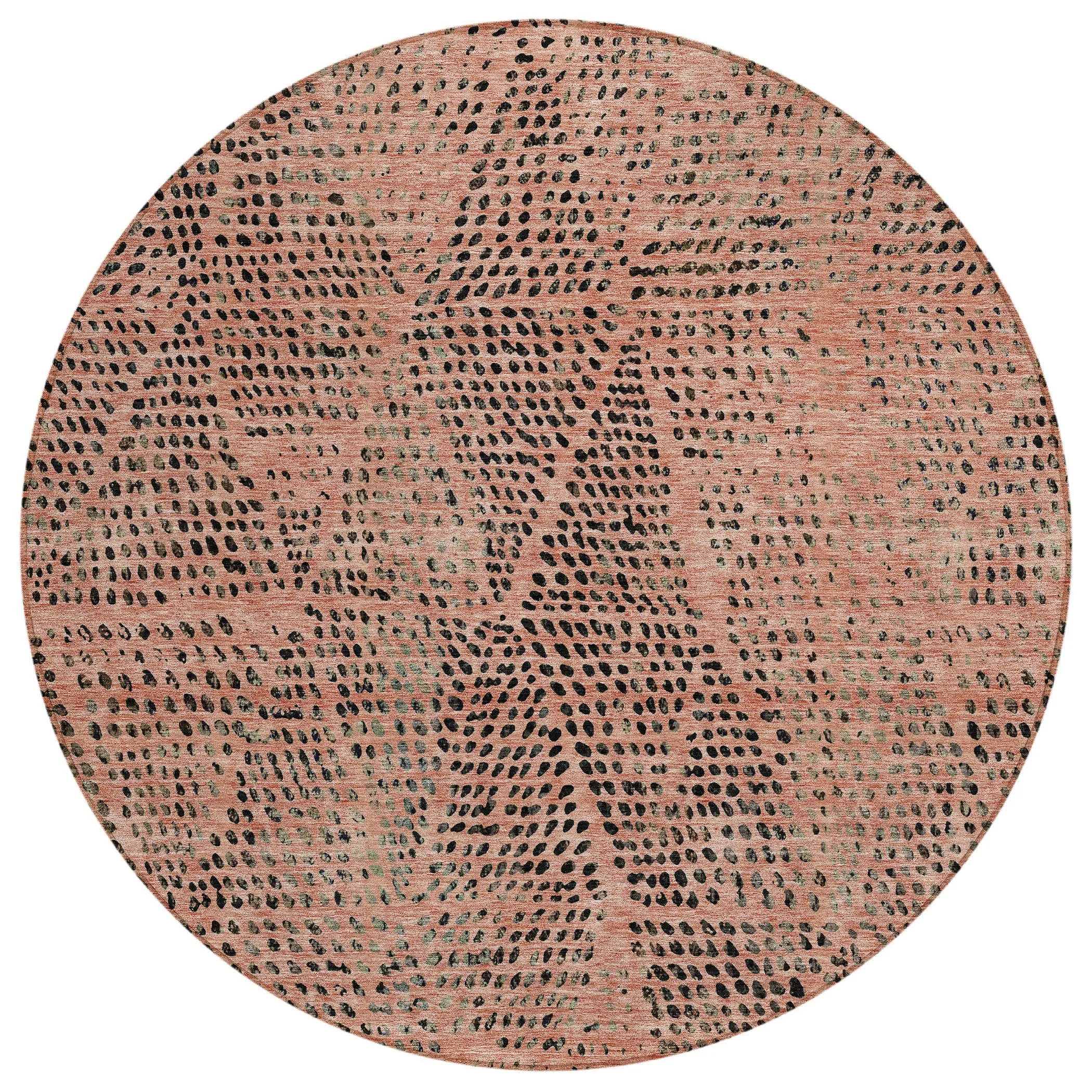 Machine Washable Indoor/ Outdoor Chantille Contemporary Diamonds Rug