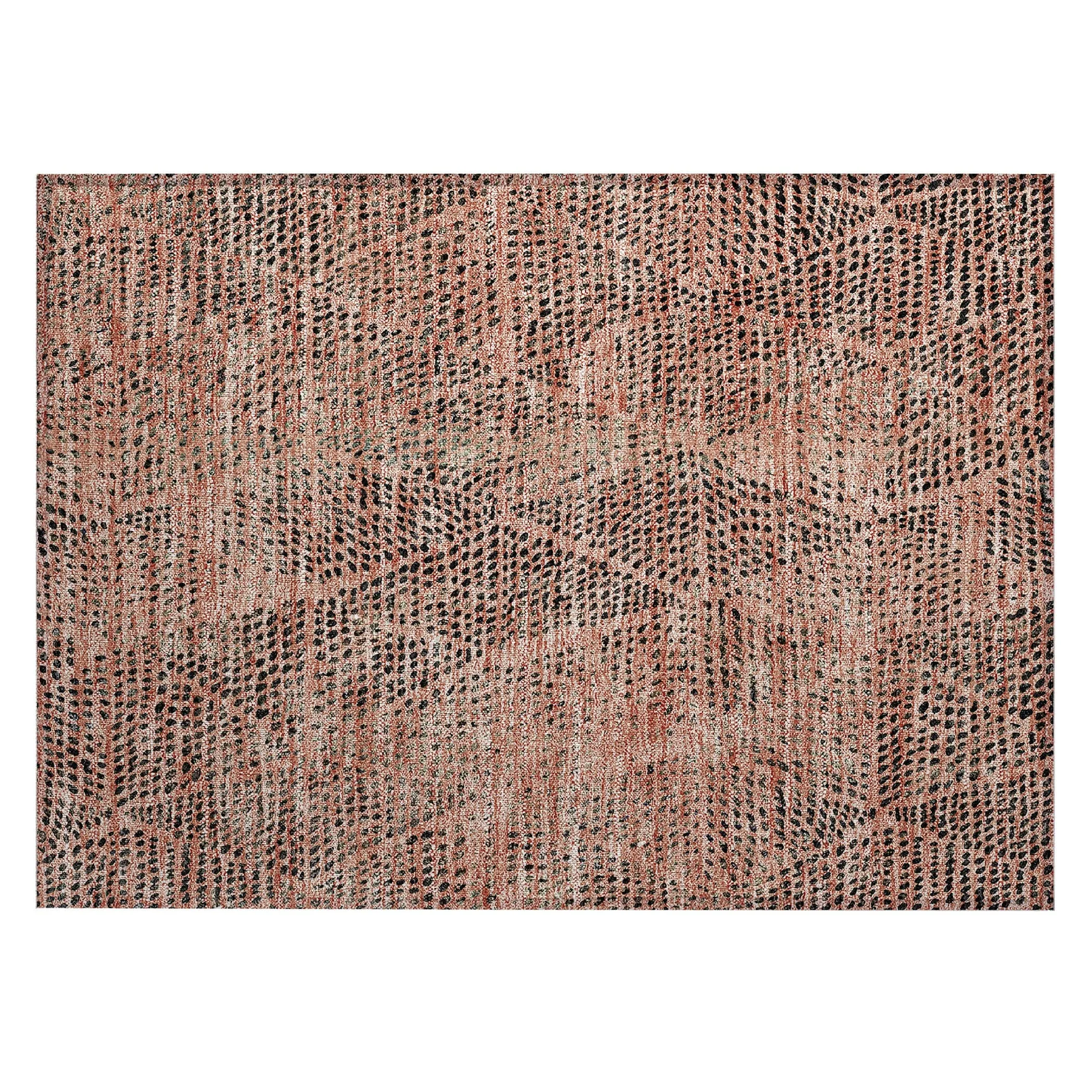 Machine Washable Indoor/ Outdoor Chantille Contemporary Diamonds Rug