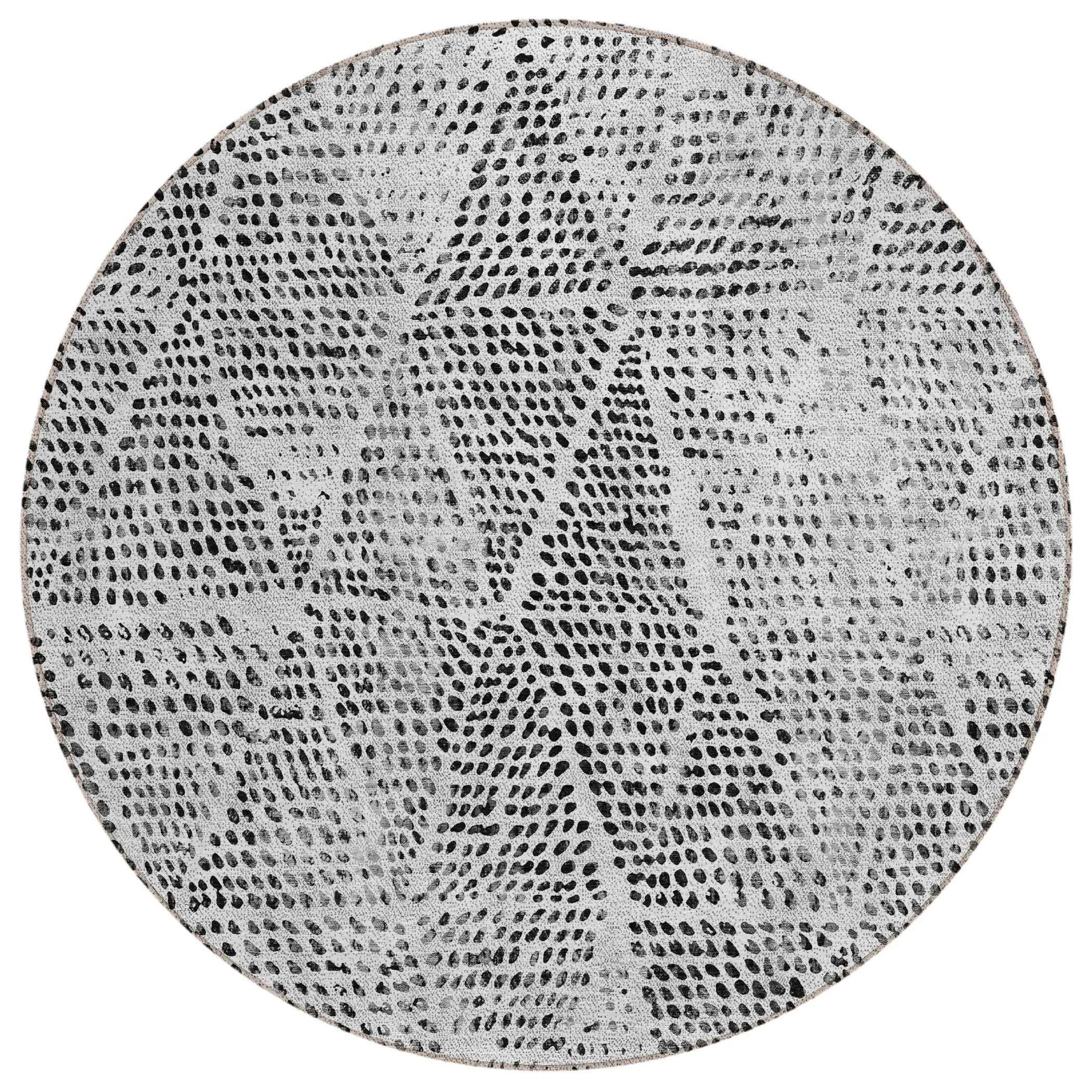 Machine Washable Indoor/ Outdoor Chantille Contemporary Diamonds Rug