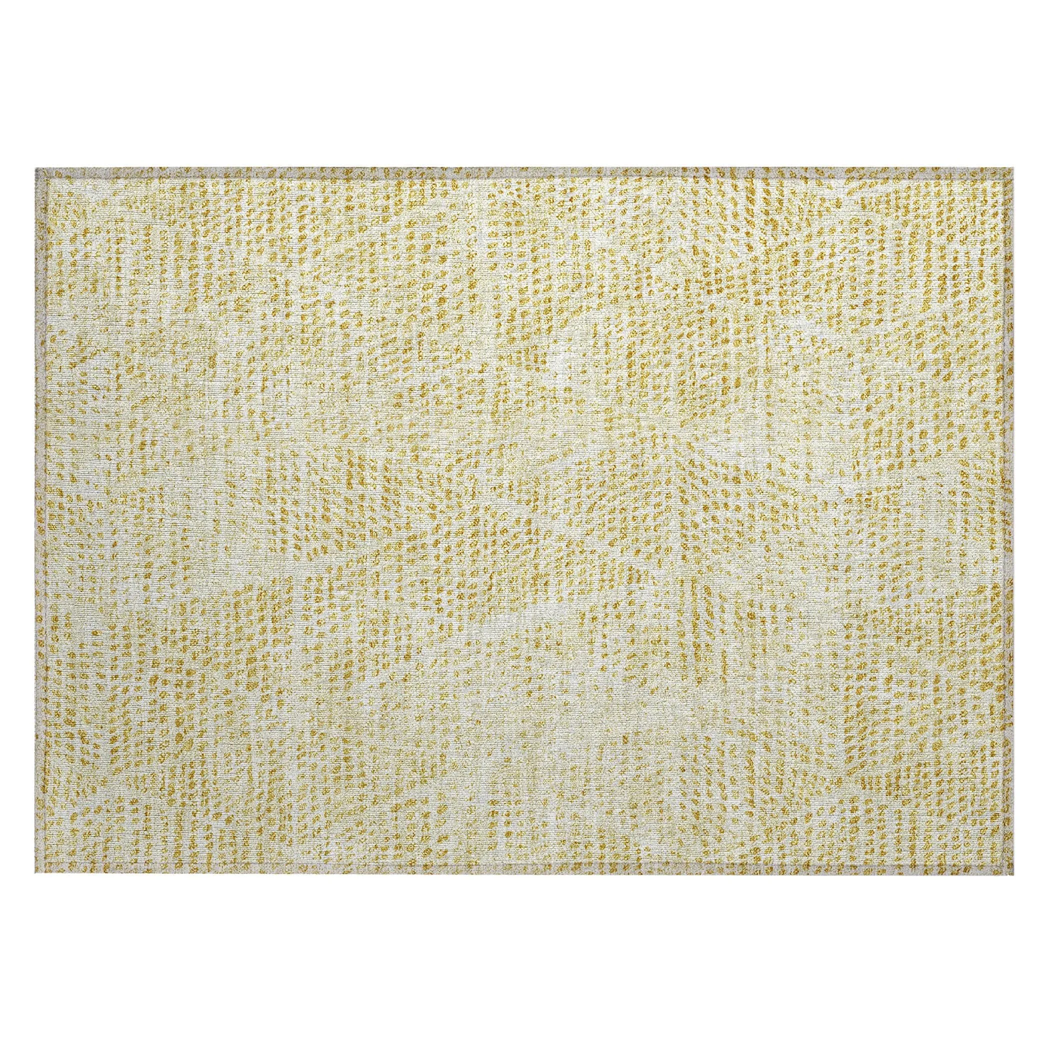 Machine Washable Indoor/ Outdoor Chantille Contemporary Diamonds Rug