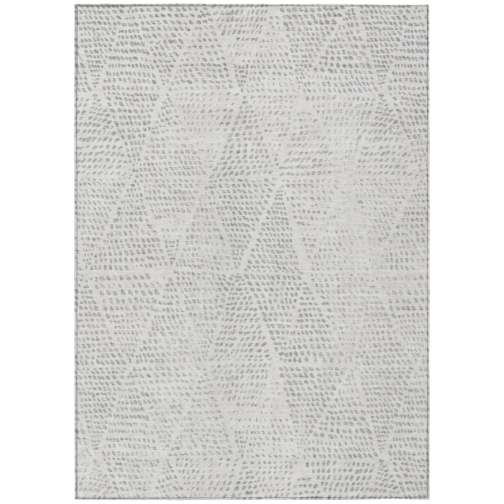Machine Washable Indoor/ Outdoor Chantille Contemporary Diamonds Rug