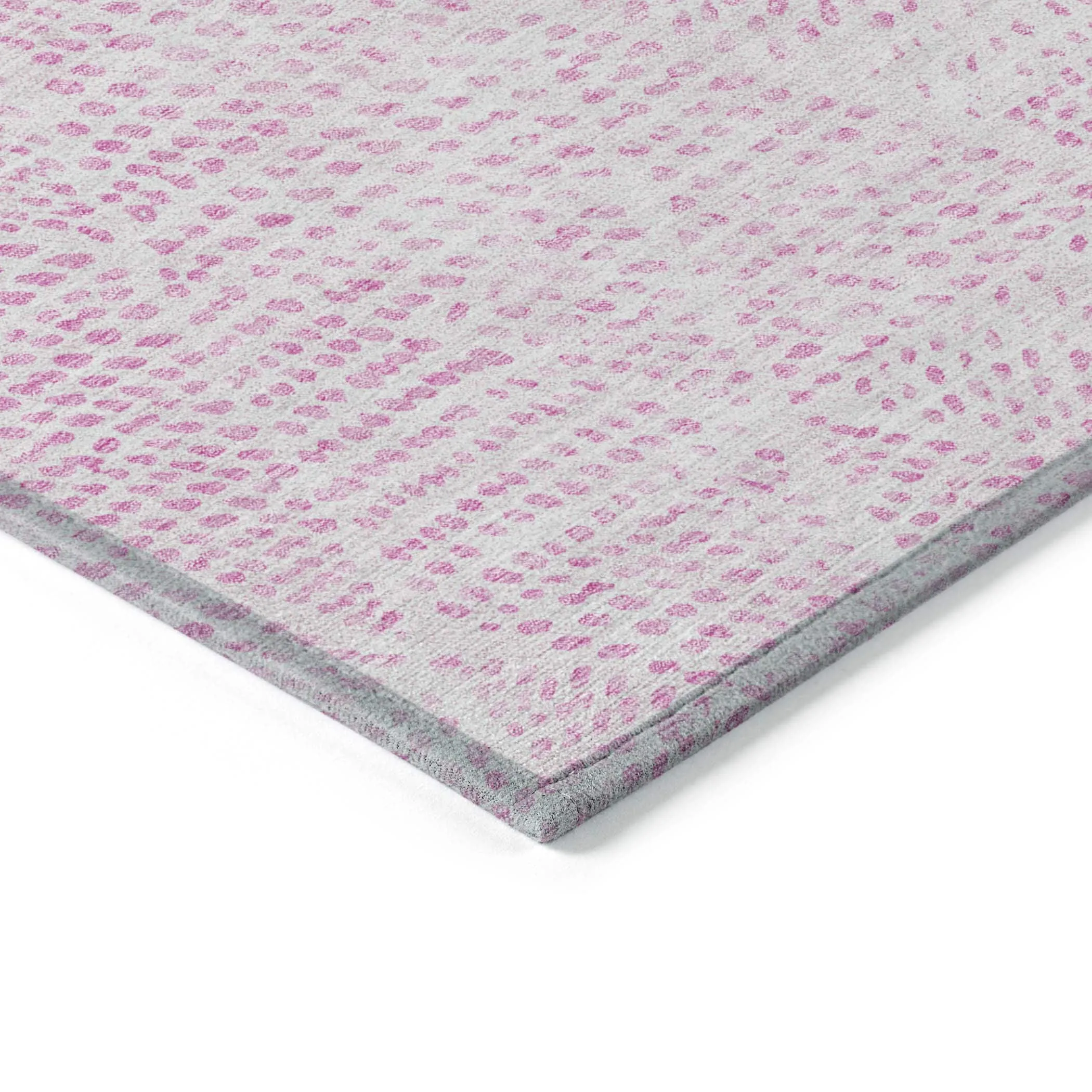 Machine Washable Indoor/ Outdoor Chantille Contemporary Diamonds Rug