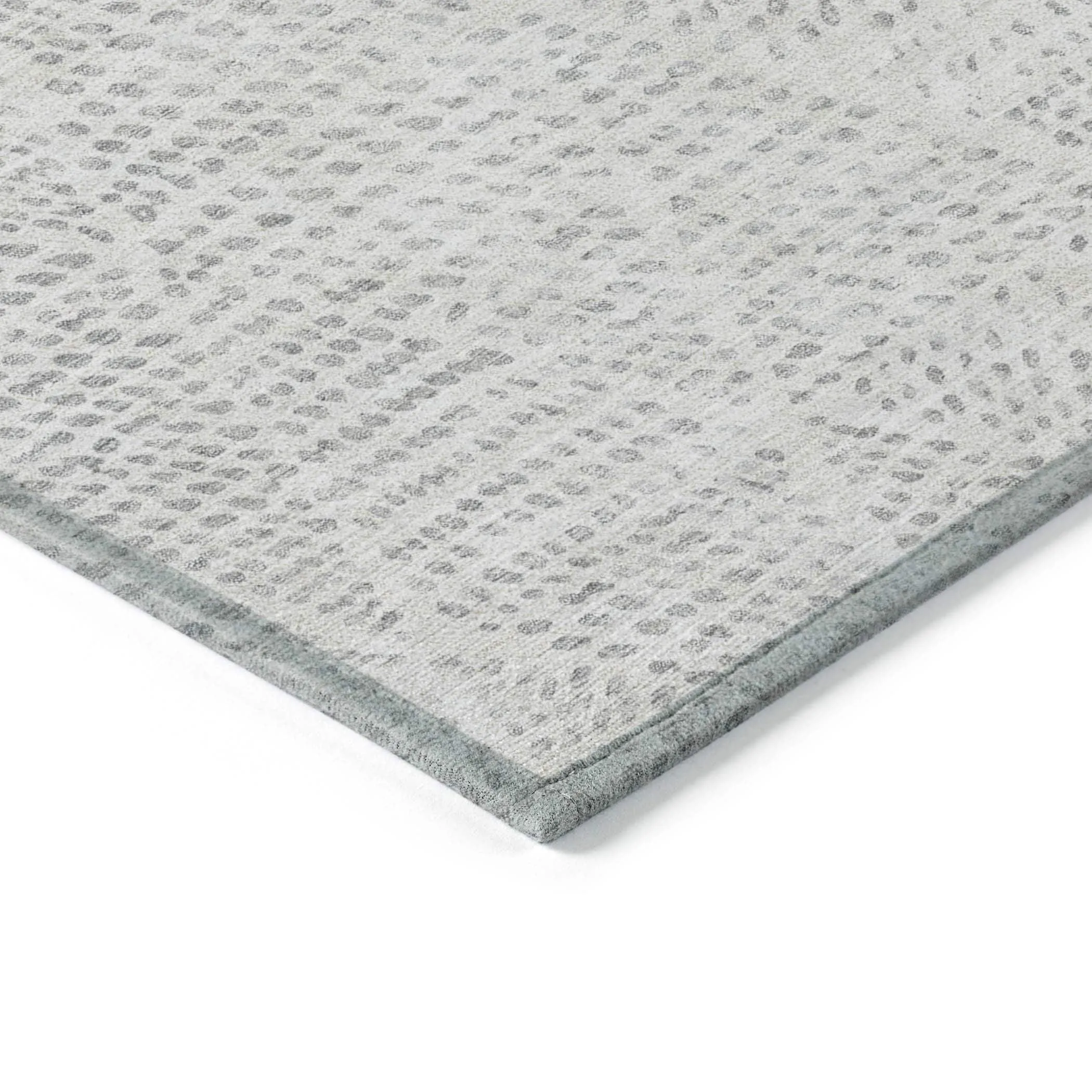 Machine Washable Indoor/ Outdoor Chantille Contemporary Diamonds Rug