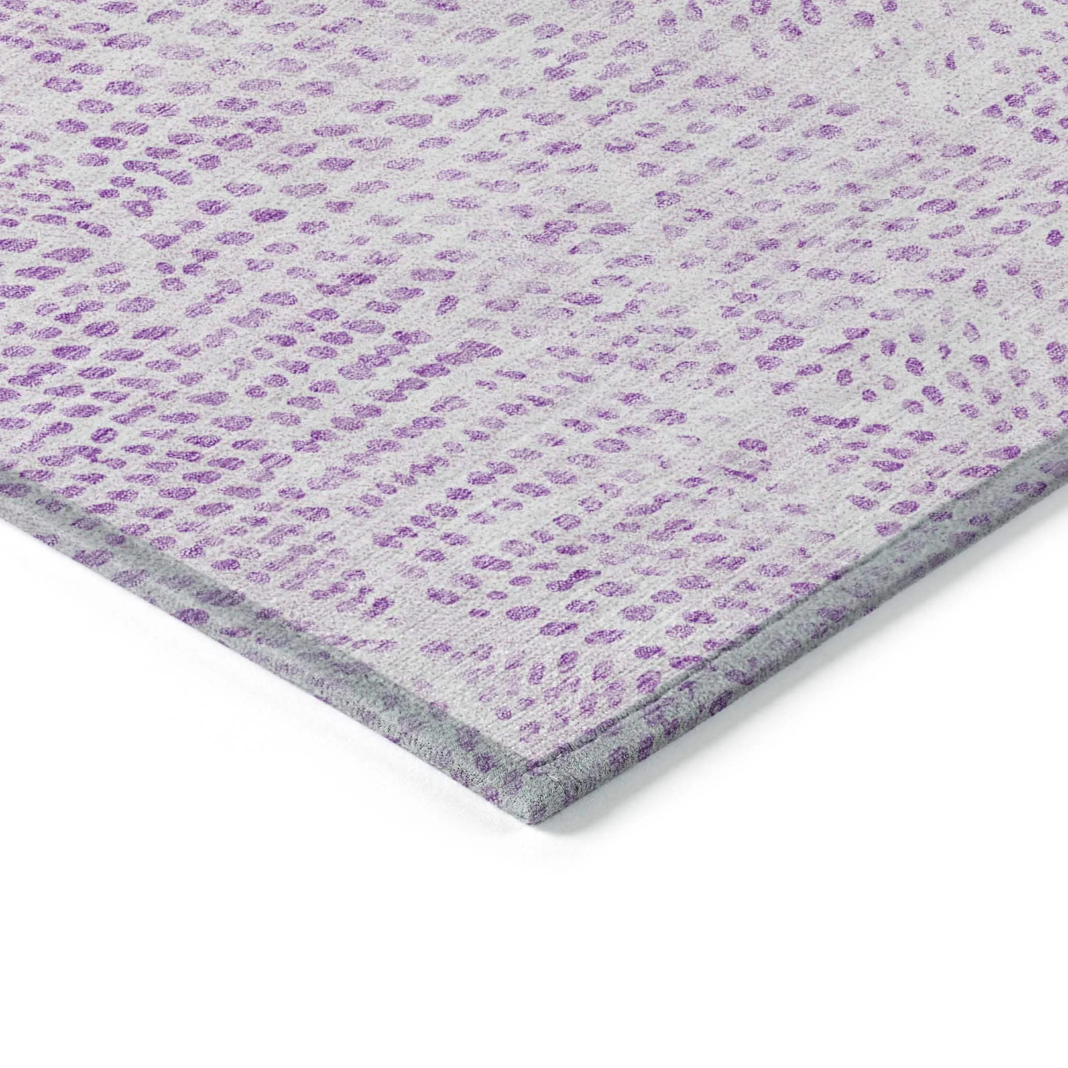 Machine Washable Indoor/ Outdoor Chantille Contemporary Diamonds Rug