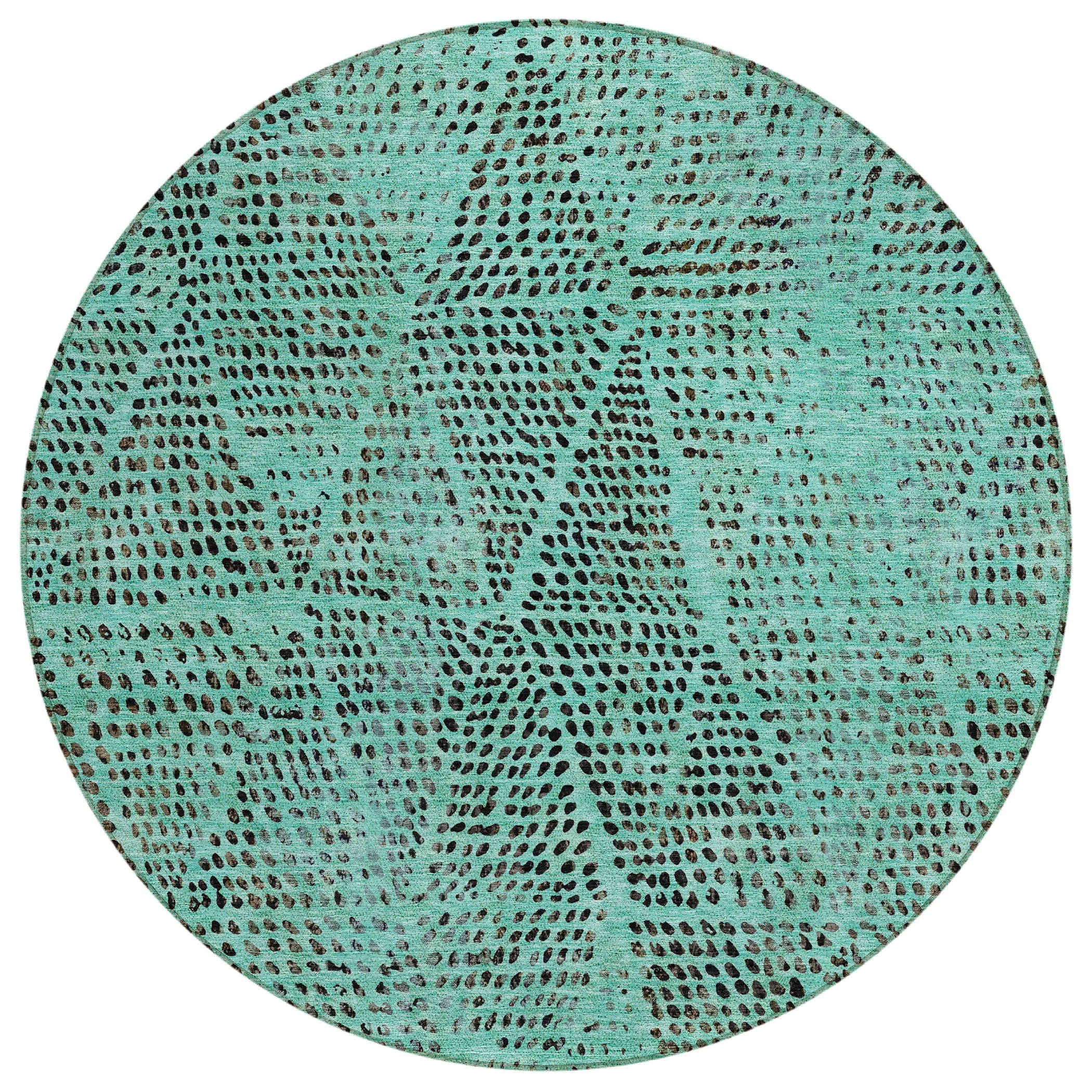 Machine Washable Indoor/ Outdoor Chantille Contemporary Diamonds Rug