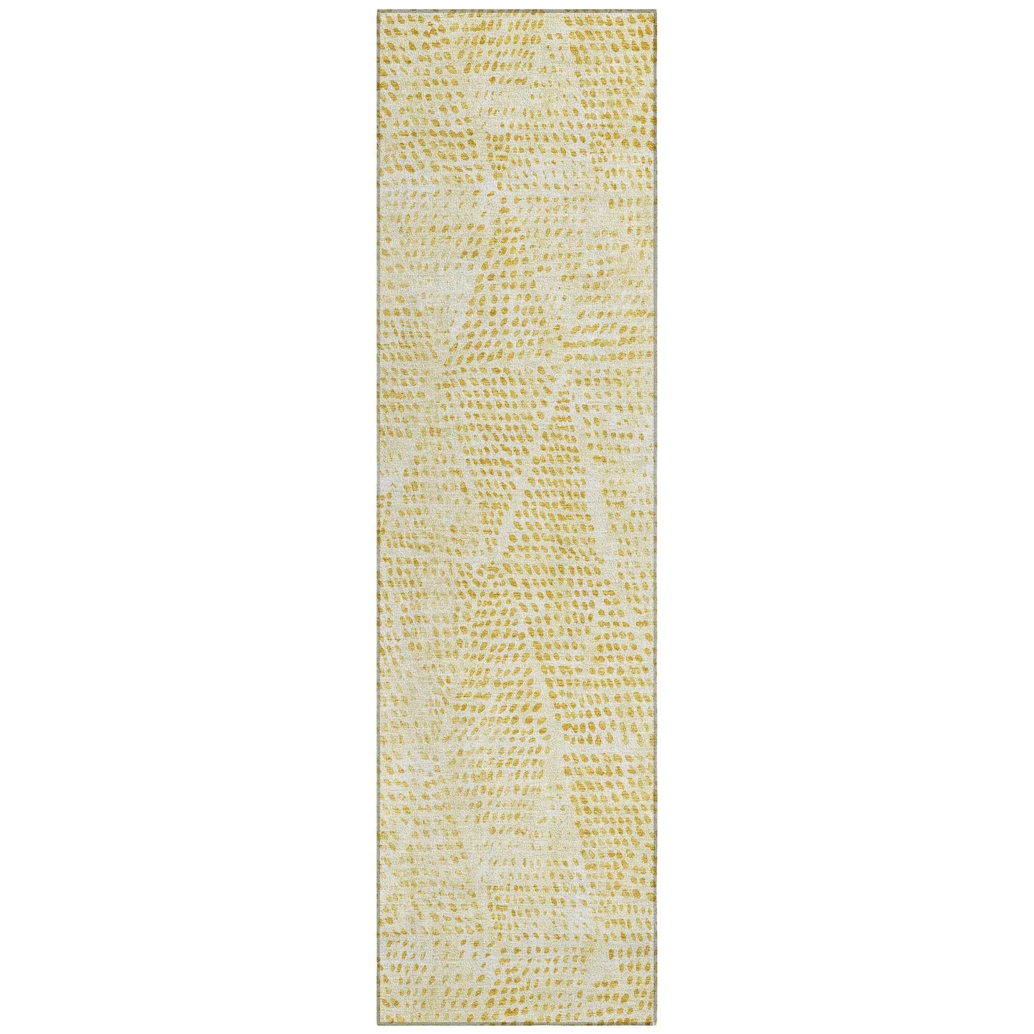Machine Washable Indoor/ Outdoor Chantille Contemporary Diamonds Rug
