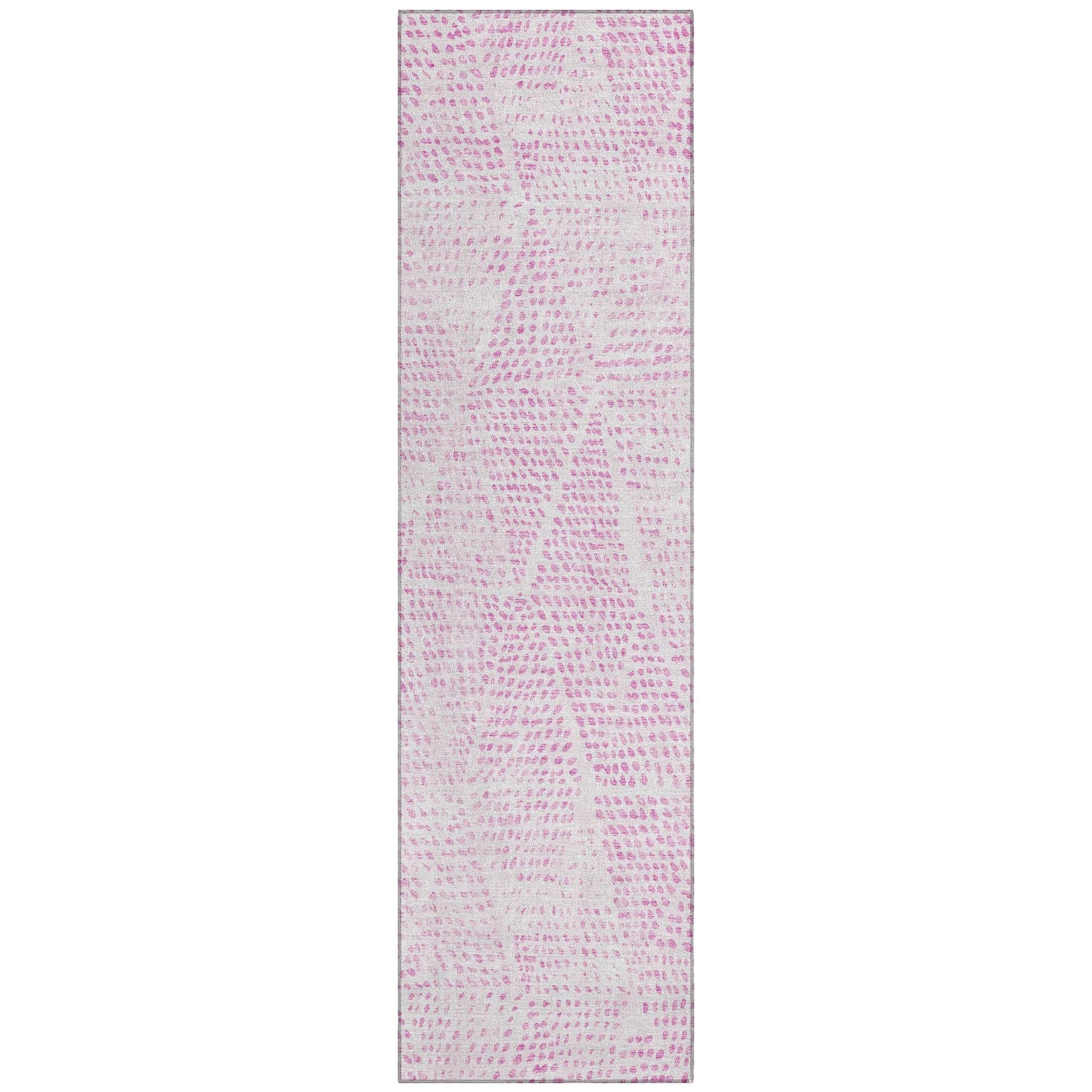 Machine Washable Indoor/ Outdoor Chantille Contemporary Diamonds Rug