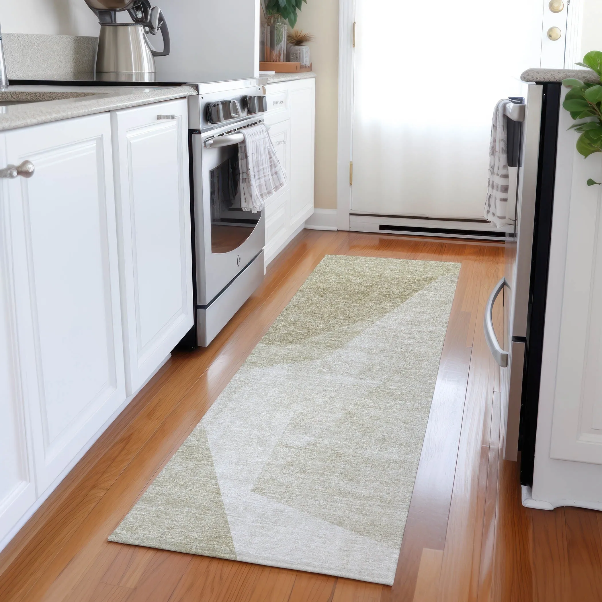 Machine Washable Indoor/ Outdoor Chantille Contemporary Dimensions Rug