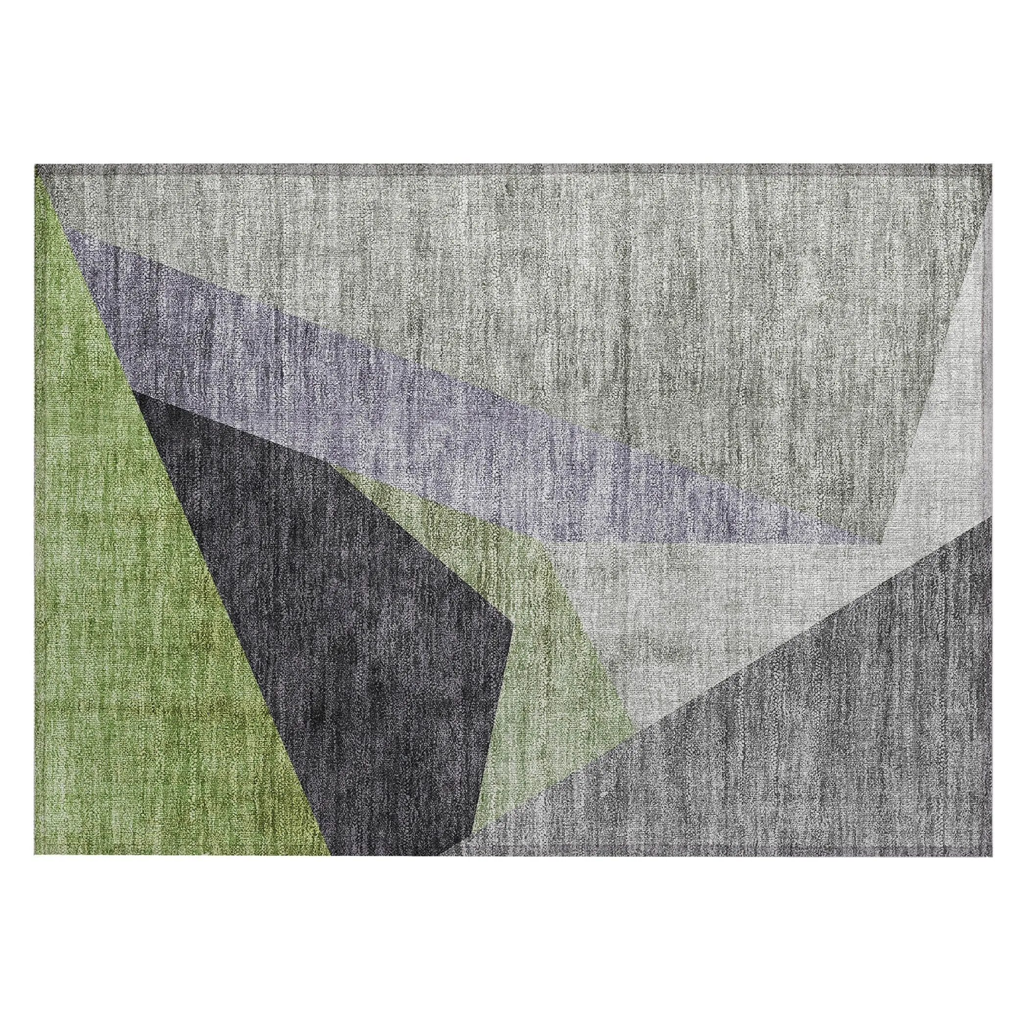 Machine Washable Indoor/ Outdoor Chantille Contemporary Dimensions Rug