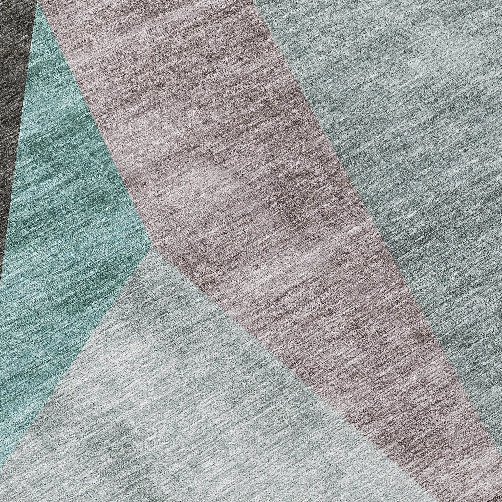 Machine Washable Indoor/ Outdoor Chantille Contemporary Dimensions Rug