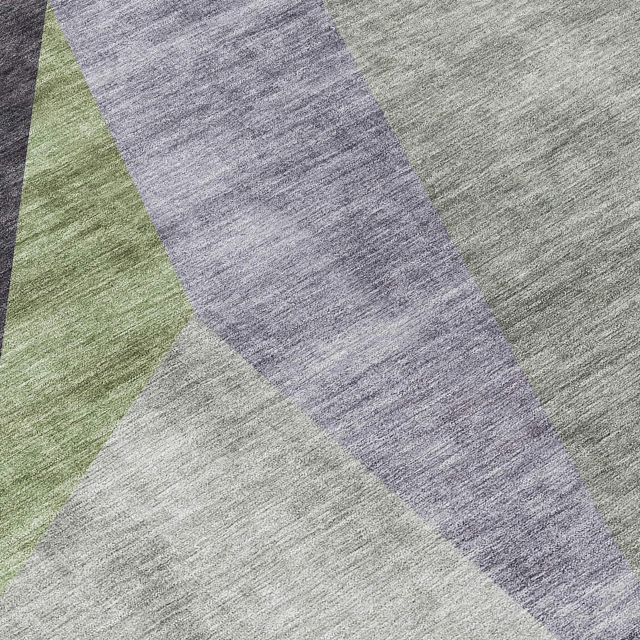 Machine Washable Indoor/ Outdoor Chantille Contemporary Dimensions Rug