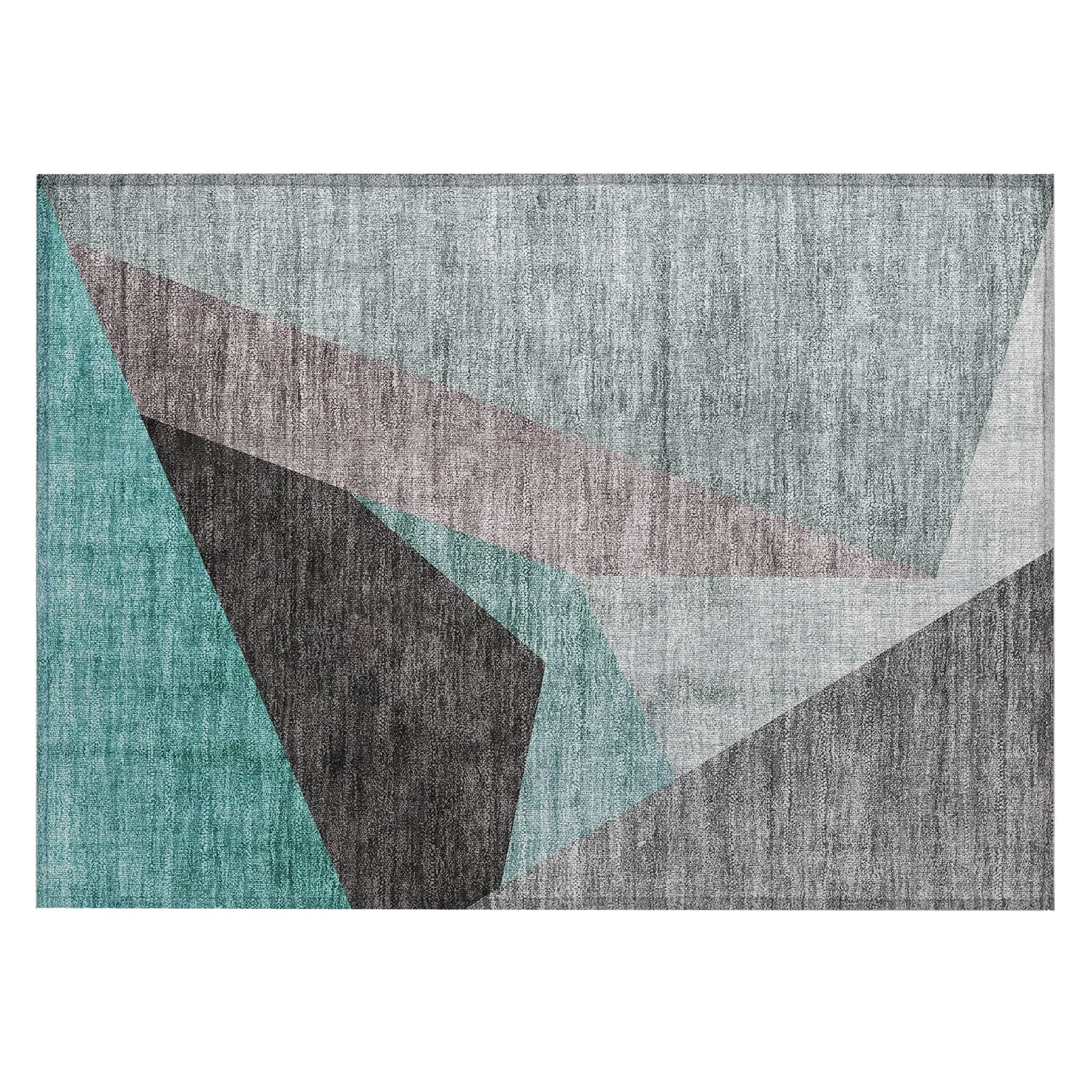 Machine Washable Indoor/ Outdoor Chantille Contemporary Dimensions Rug