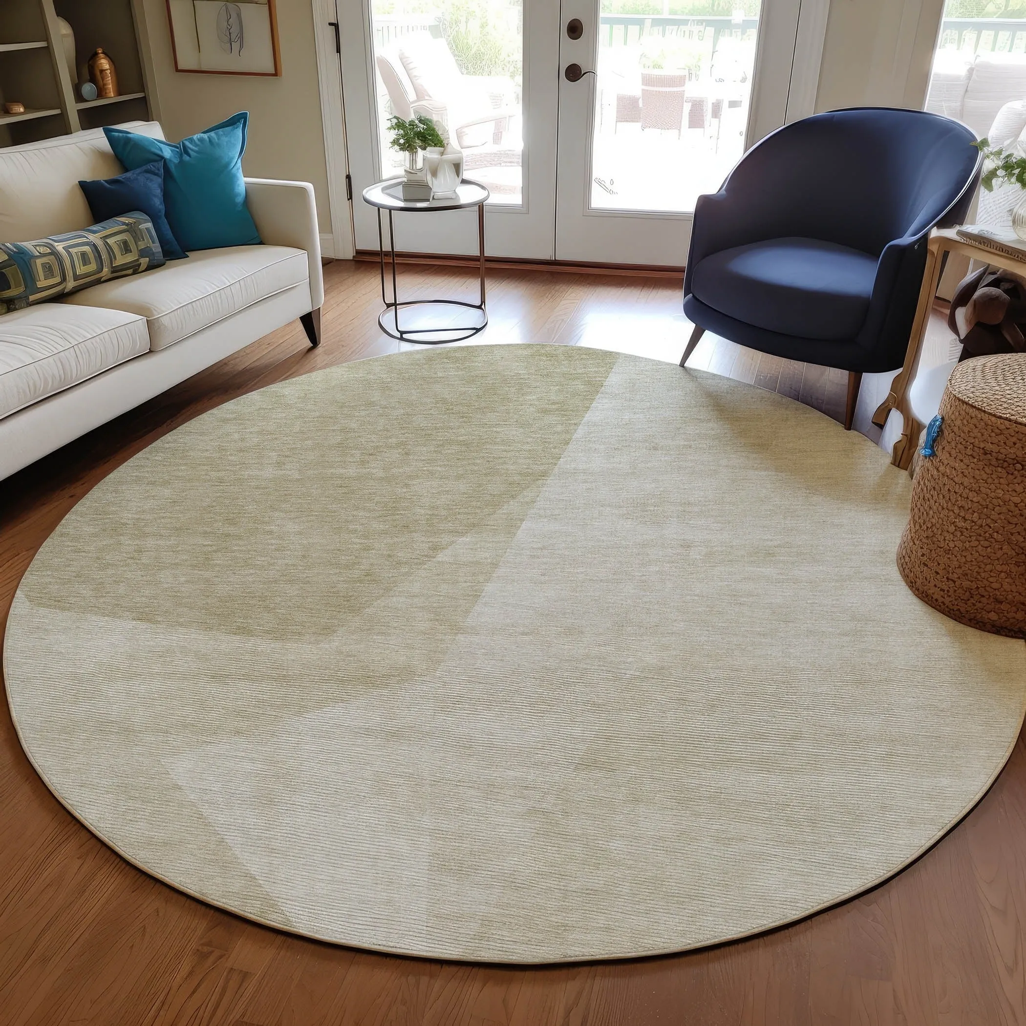 Machine Washable Indoor/ Outdoor Chantille Contemporary Dimensions Rug