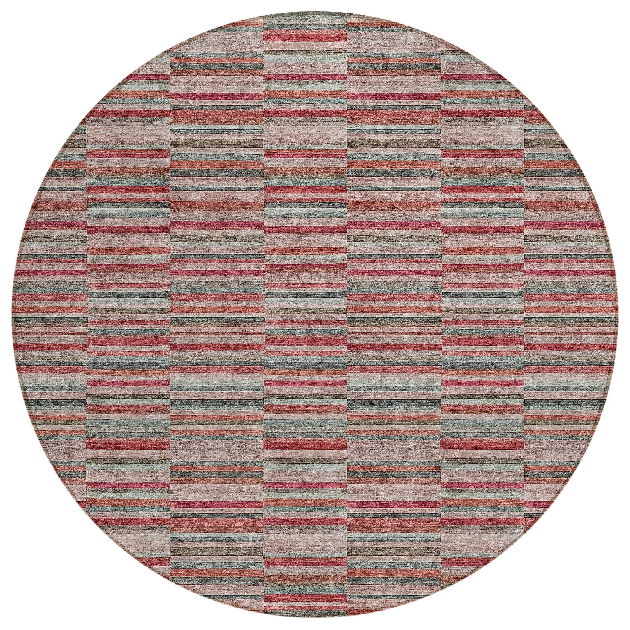 Machine Washable Indoor/ Outdoor Chantille Contemporary Geo Rug