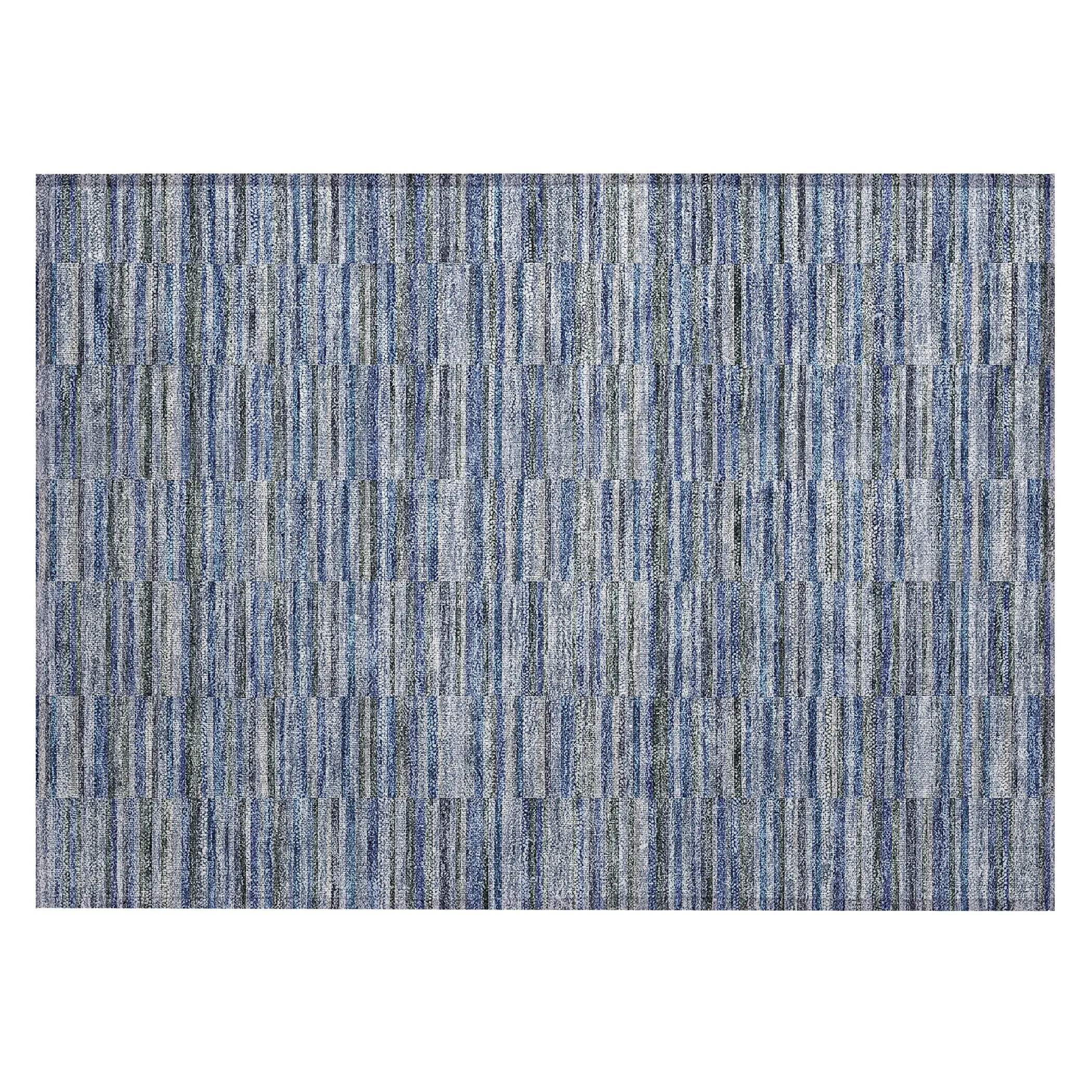 Machine Washable Indoor/ Outdoor Chantille Contemporary Geo Rug