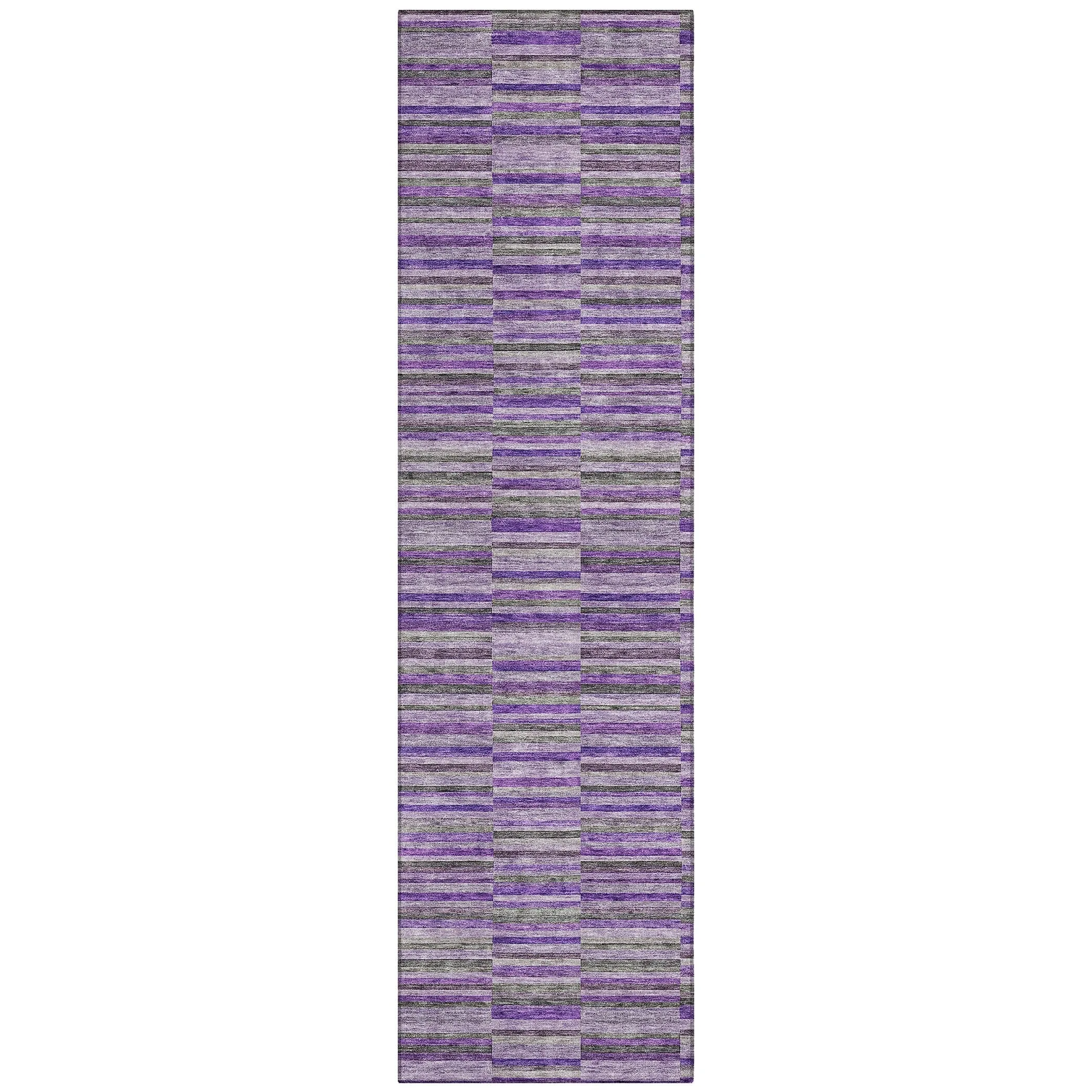 Machine Washable Indoor/ Outdoor Chantille Contemporary Geo Rug