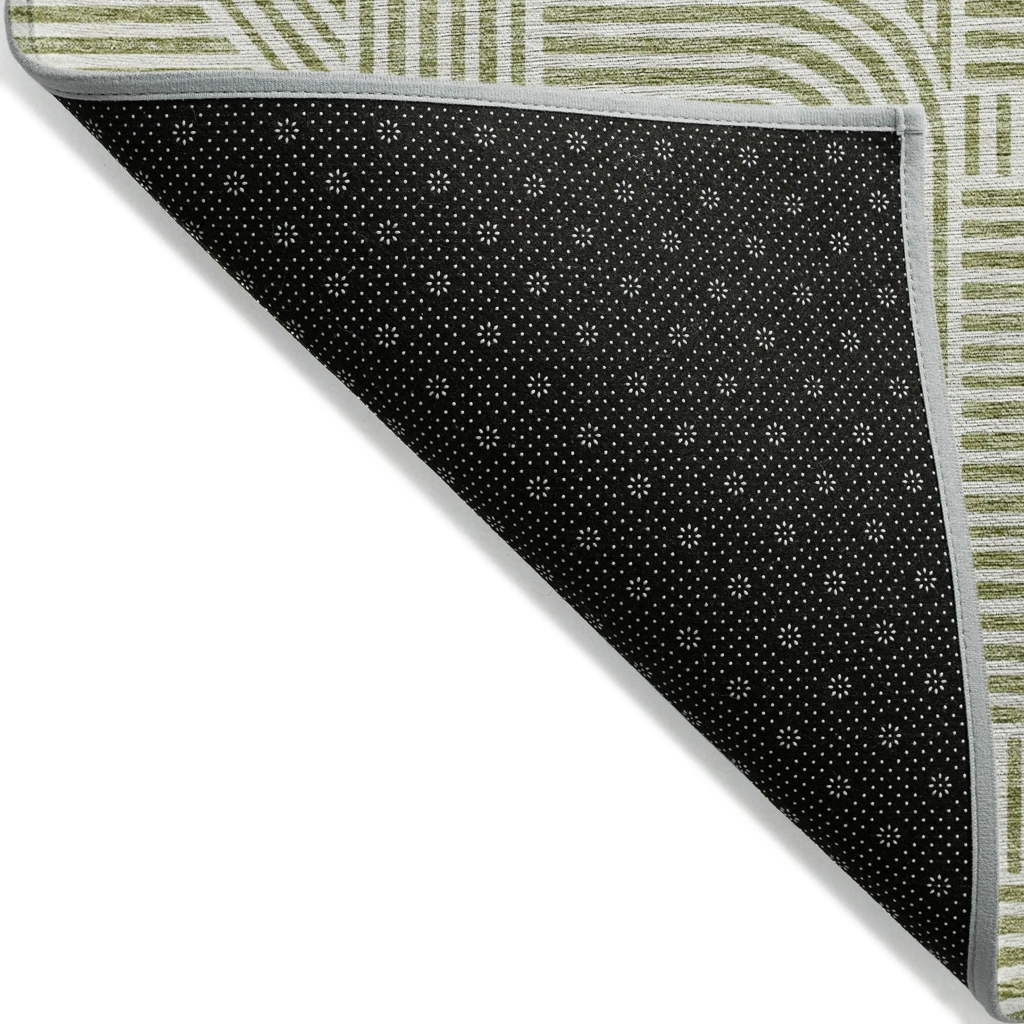 Machine Washable Indoor/ Outdoor Chantille Contemporary Geo Rug
