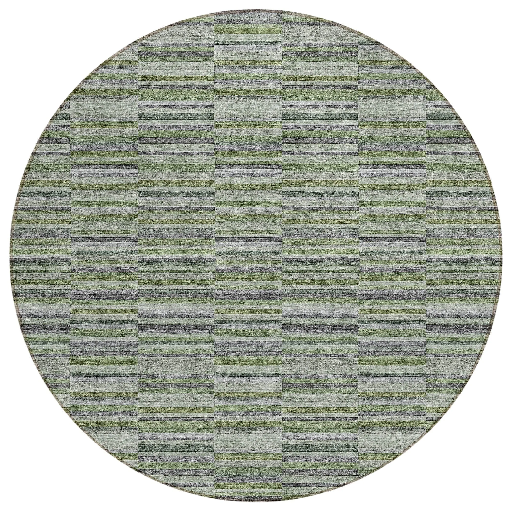 Machine Washable Indoor/ Outdoor Chantille Contemporary Geo Rug