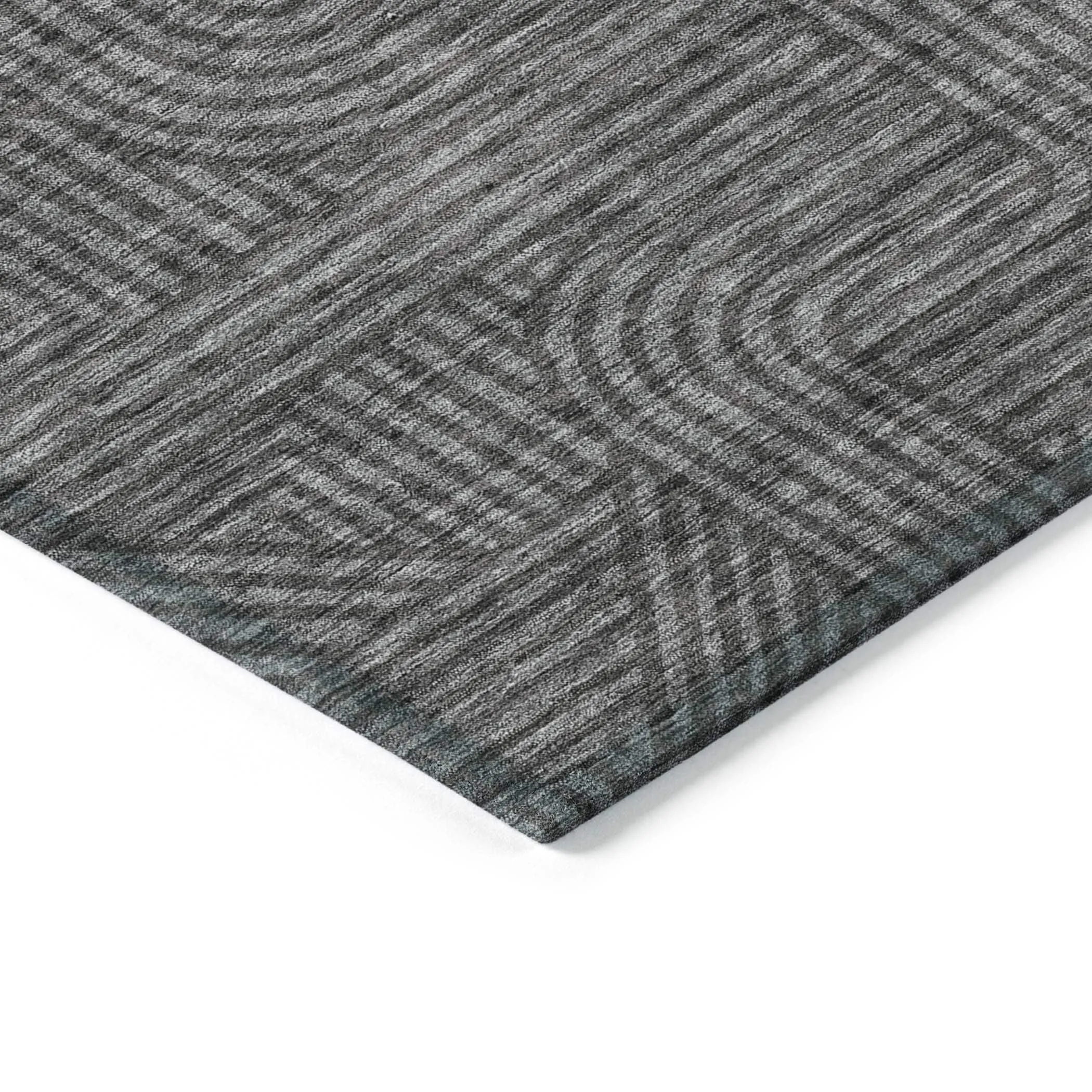 Machine Washable Indoor/ Outdoor Chantille Contemporary Geo Rug