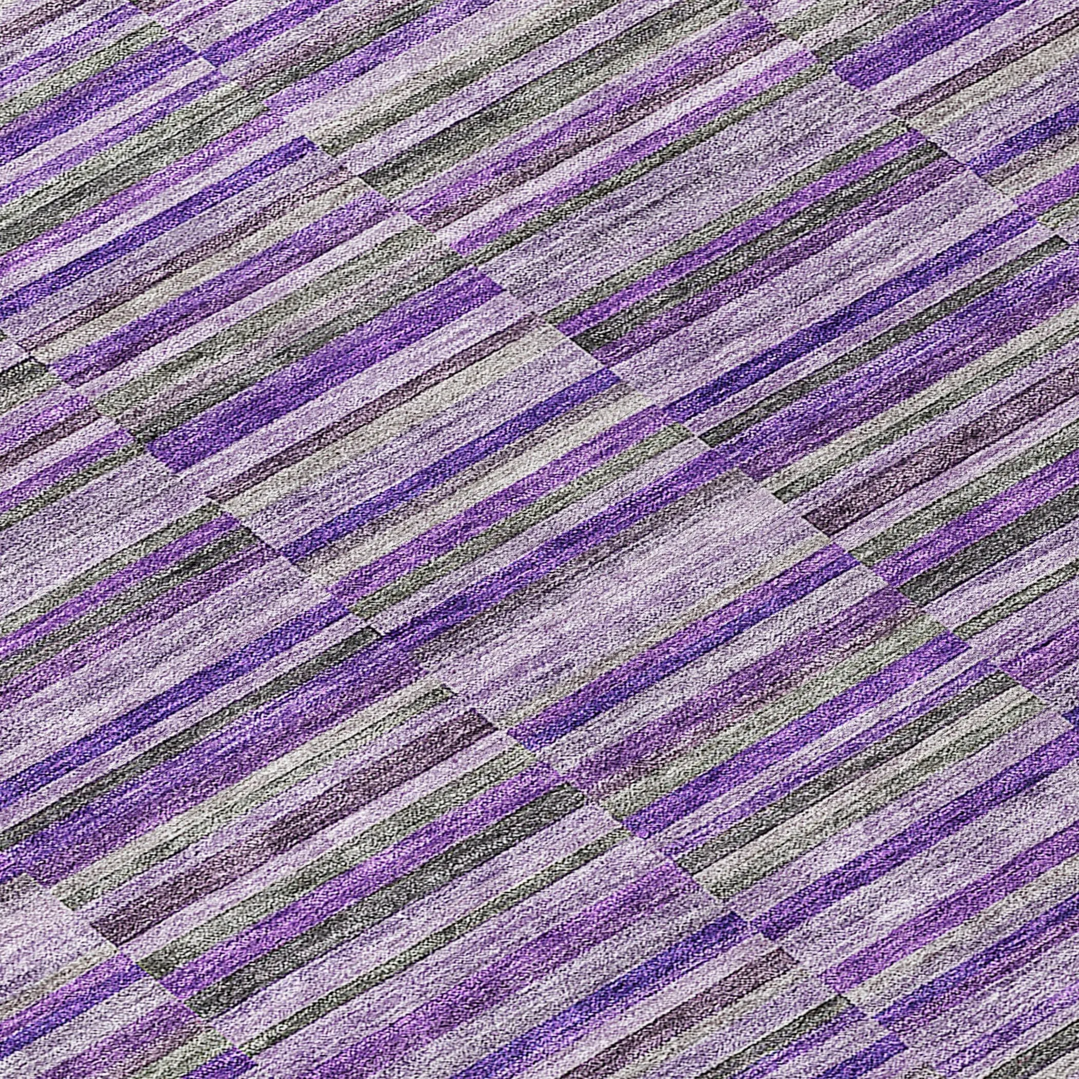 Machine Washable Indoor/ Outdoor Chantille Contemporary Geo Rug