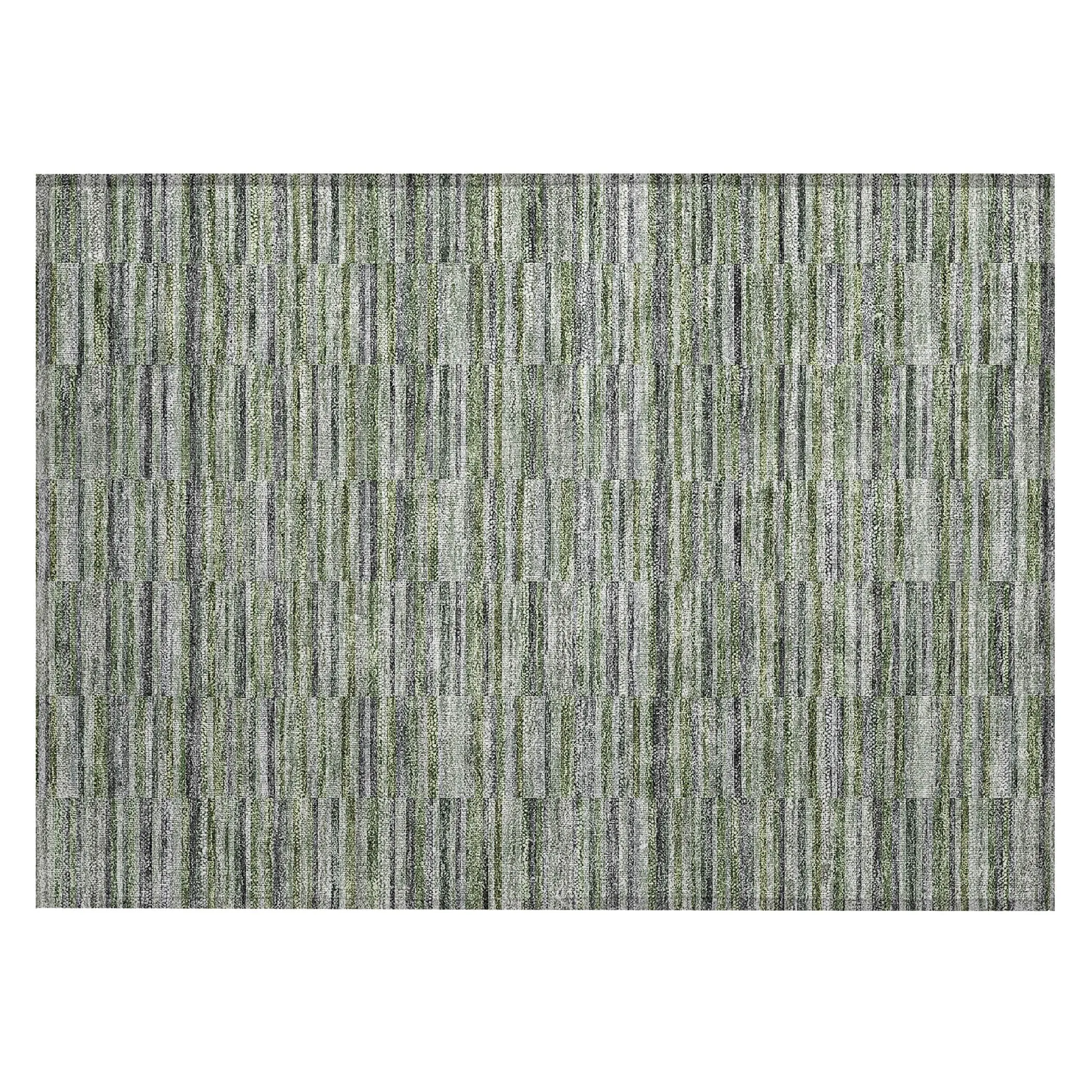 Machine Washable Indoor/ Outdoor Chantille Contemporary Geo Rug