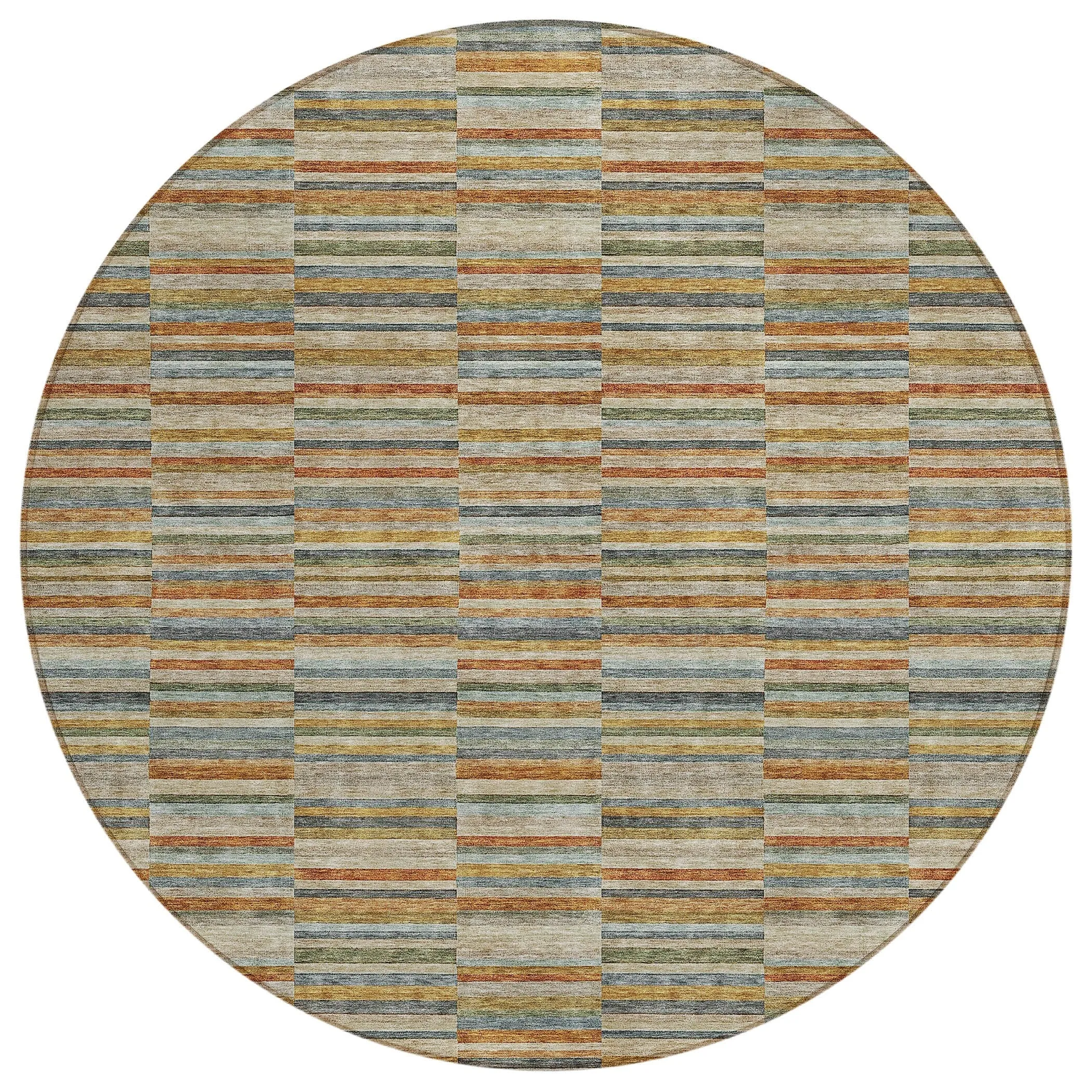 Machine Washable Indoor/ Outdoor Chantille Contemporary Geo Rug