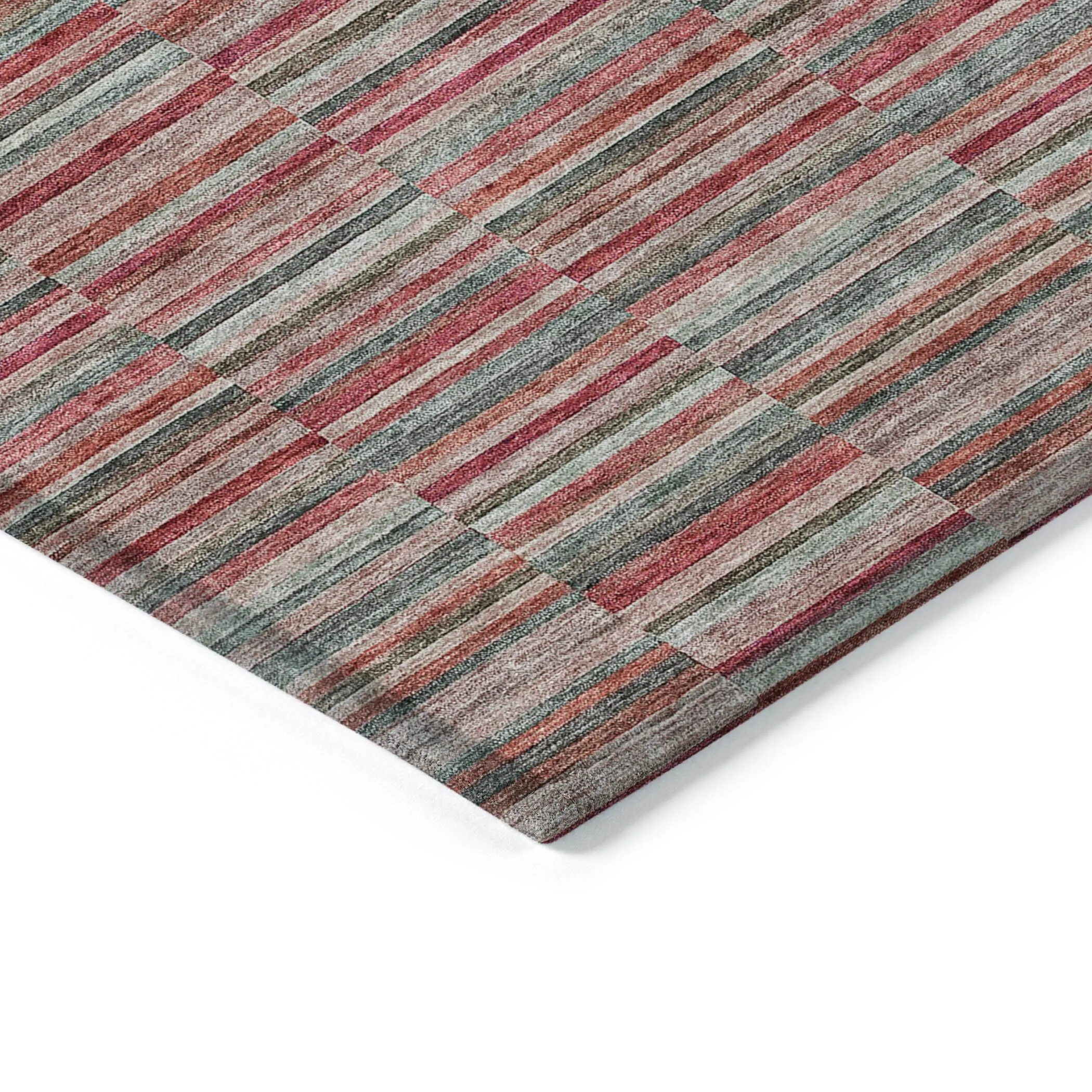 Machine Washable Indoor/ Outdoor Chantille Contemporary Geo Rug