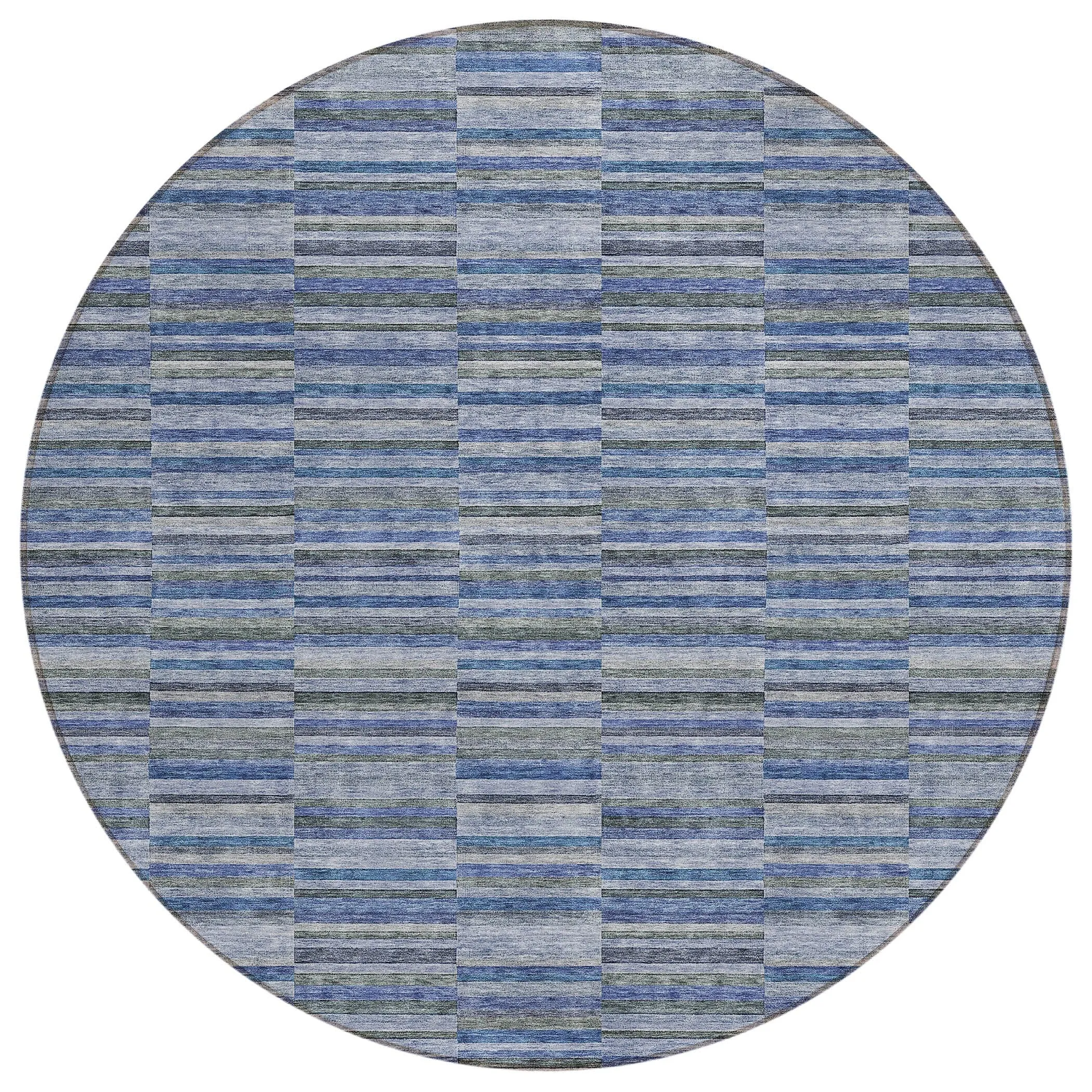 Machine Washable Indoor/ Outdoor Chantille Contemporary Geo Rug
