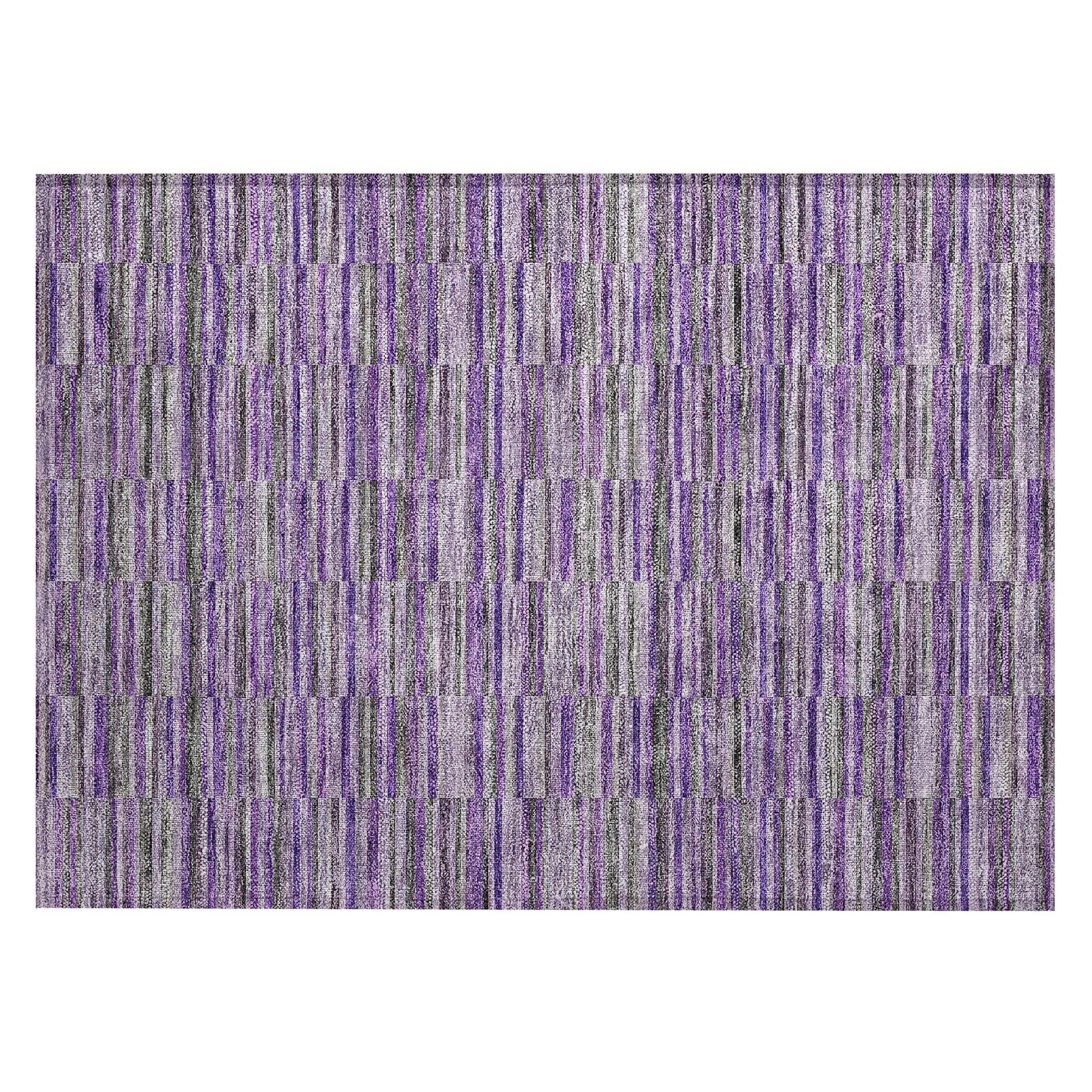 Machine Washable Indoor/ Outdoor Chantille Contemporary Geo Rug