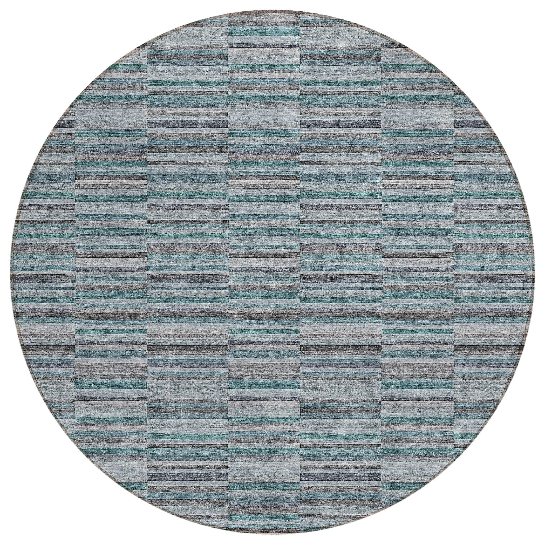 Machine Washable Indoor/ Outdoor Chantille Contemporary Geo Rug