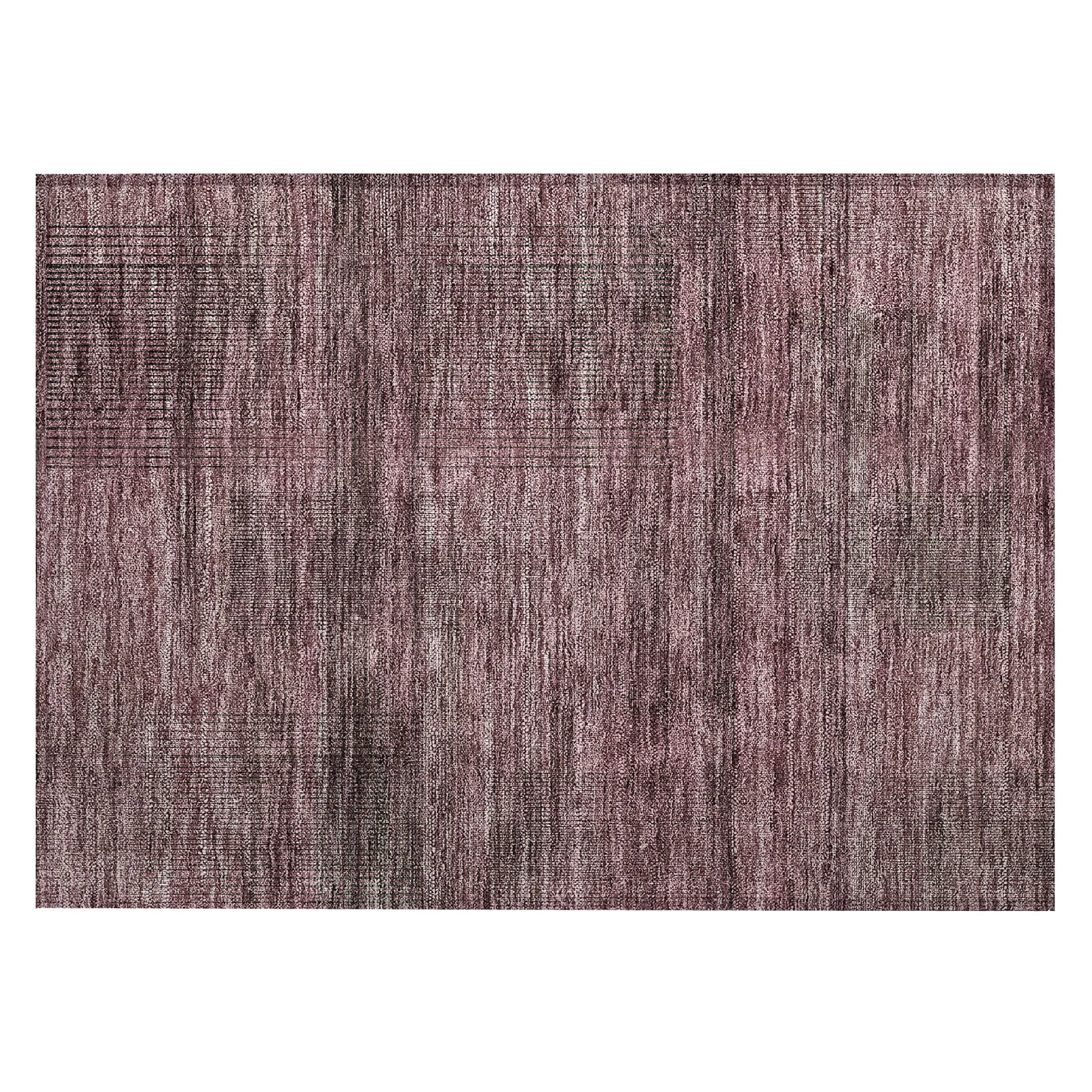 Machine Washable Indoor/ Outdoor Chantille Contemporary Imprints Rug