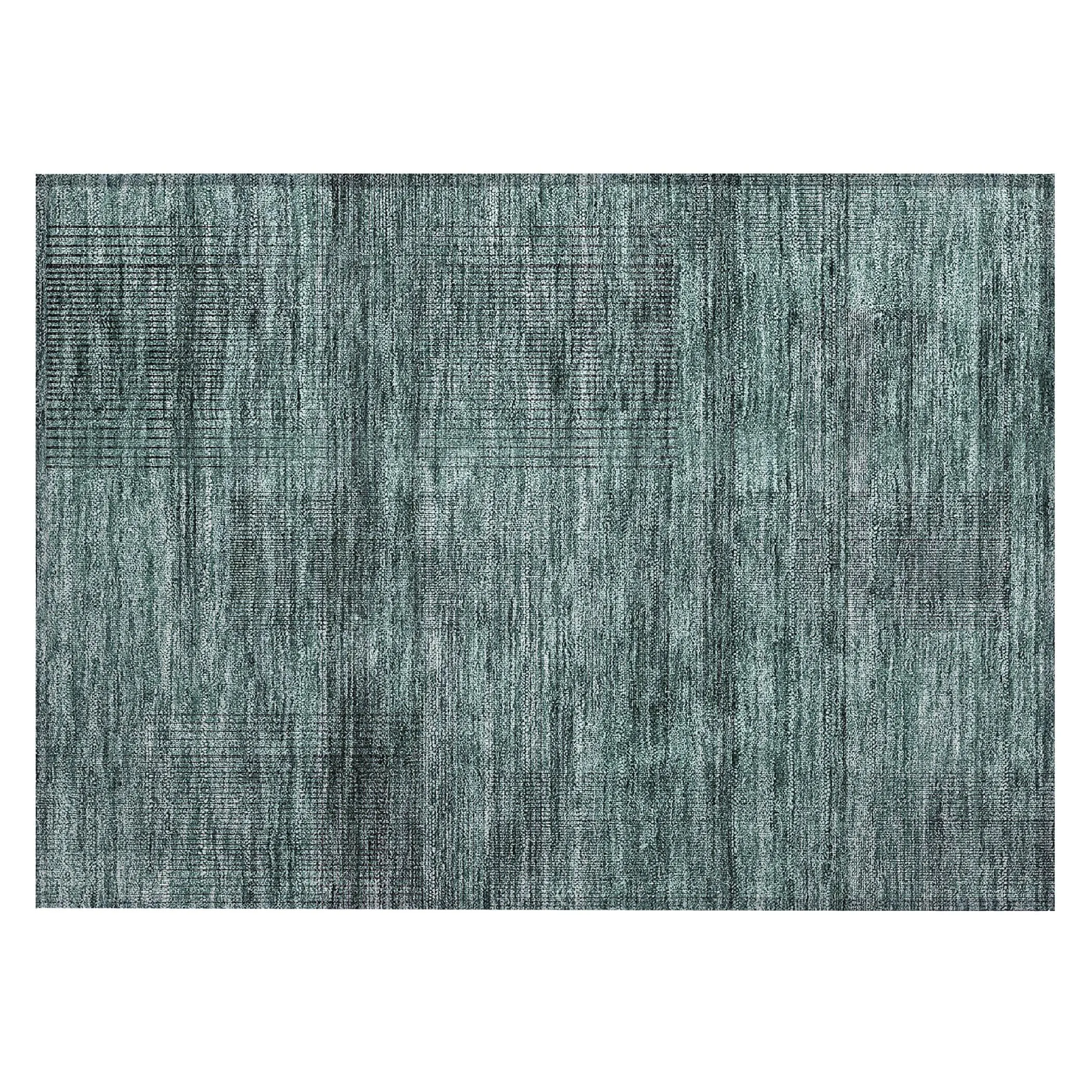 Machine Washable Indoor/ Outdoor Chantille Contemporary Imprints Rug