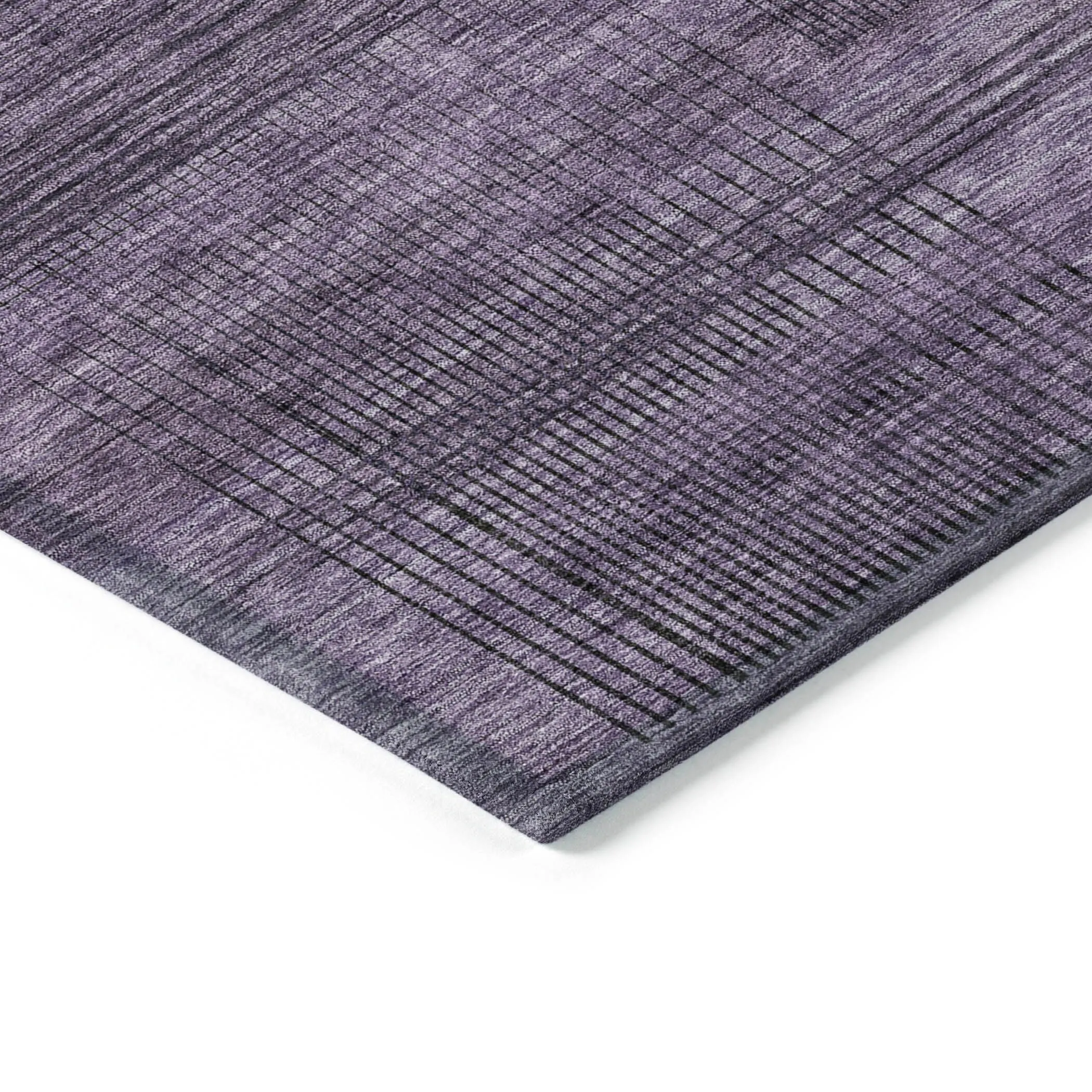 Machine Washable Indoor/ Outdoor Chantille Contemporary Imprints Rug