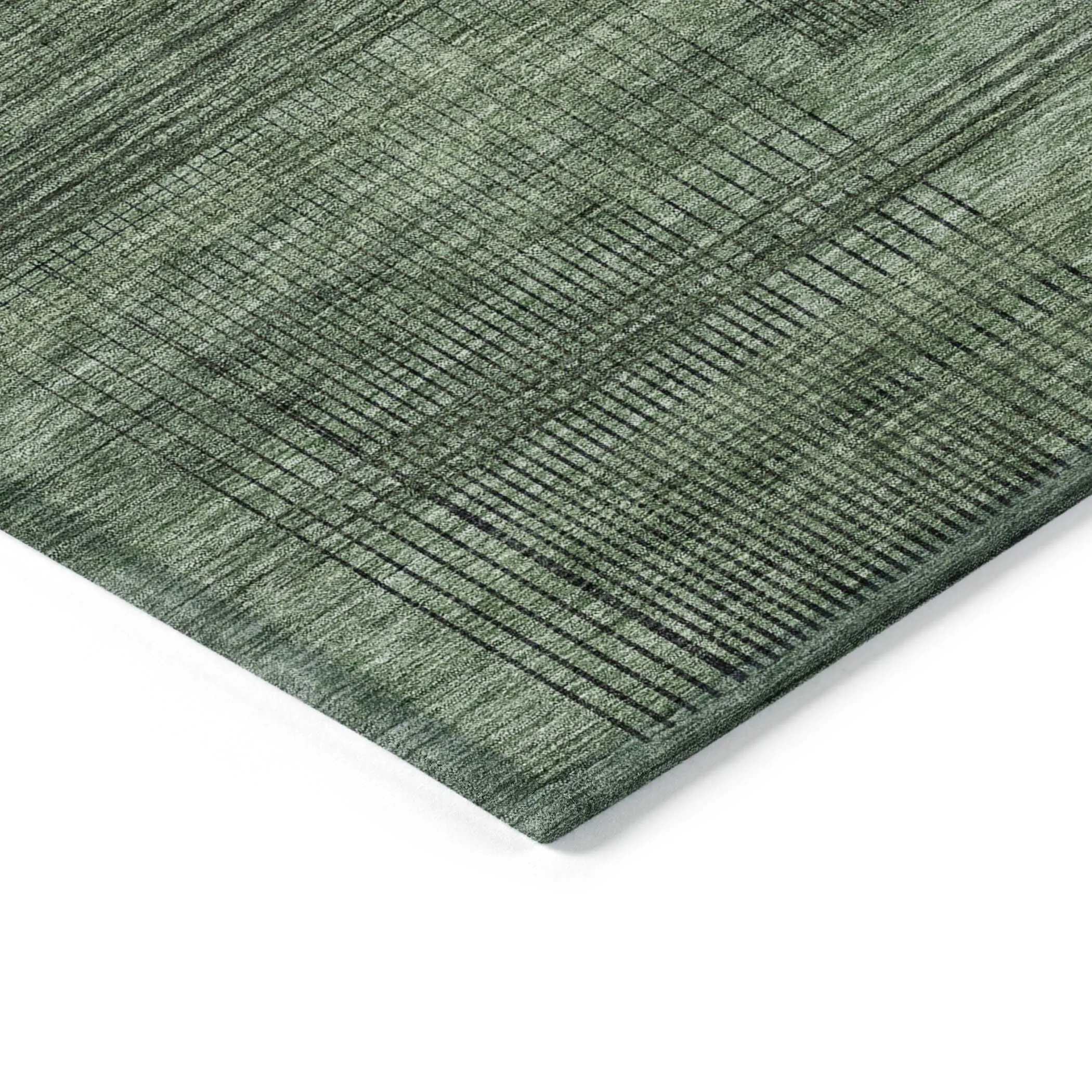Machine Washable Indoor/ Outdoor Chantille Contemporary Imprints Rug