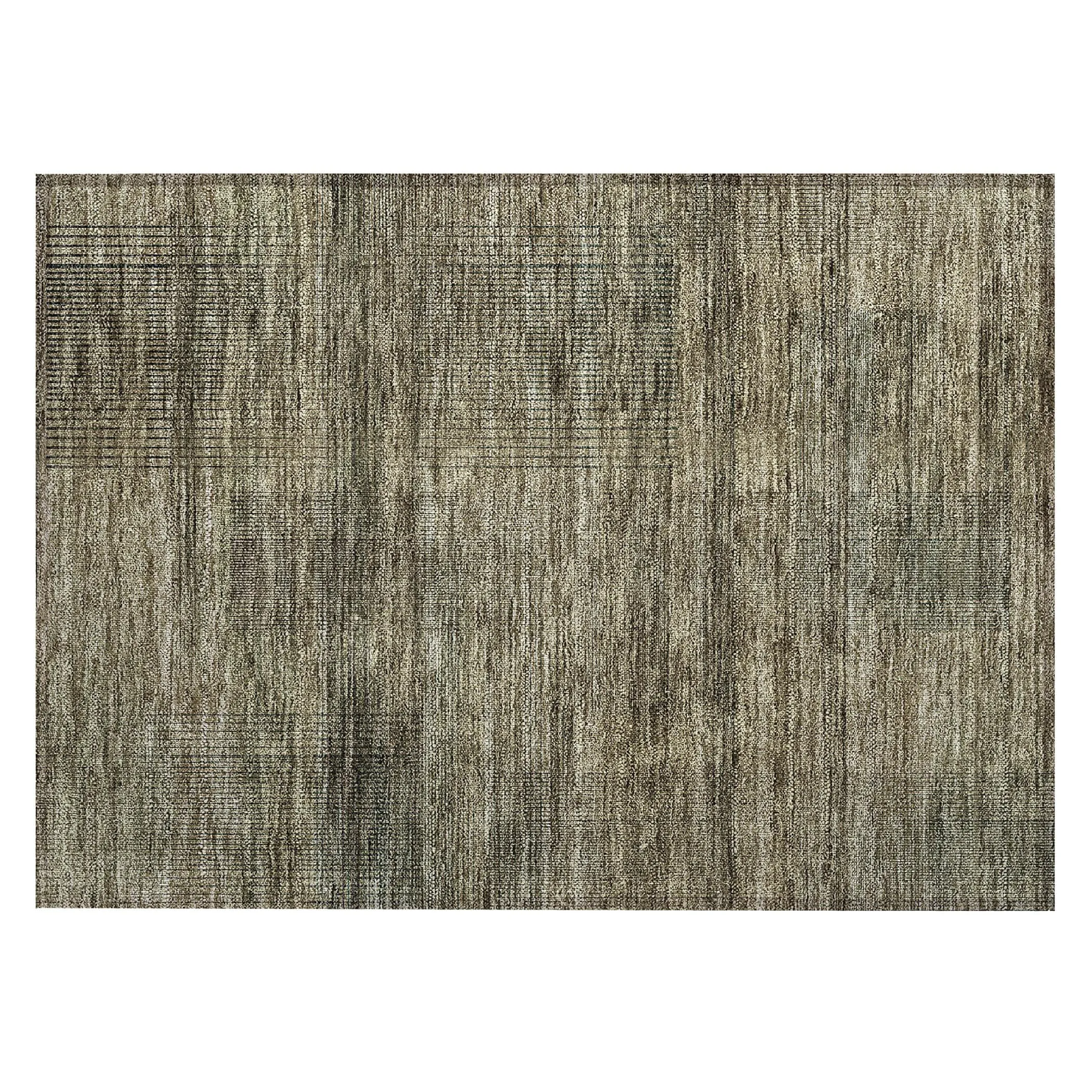 Machine Washable Indoor/ Outdoor Chantille Contemporary Imprints Rug