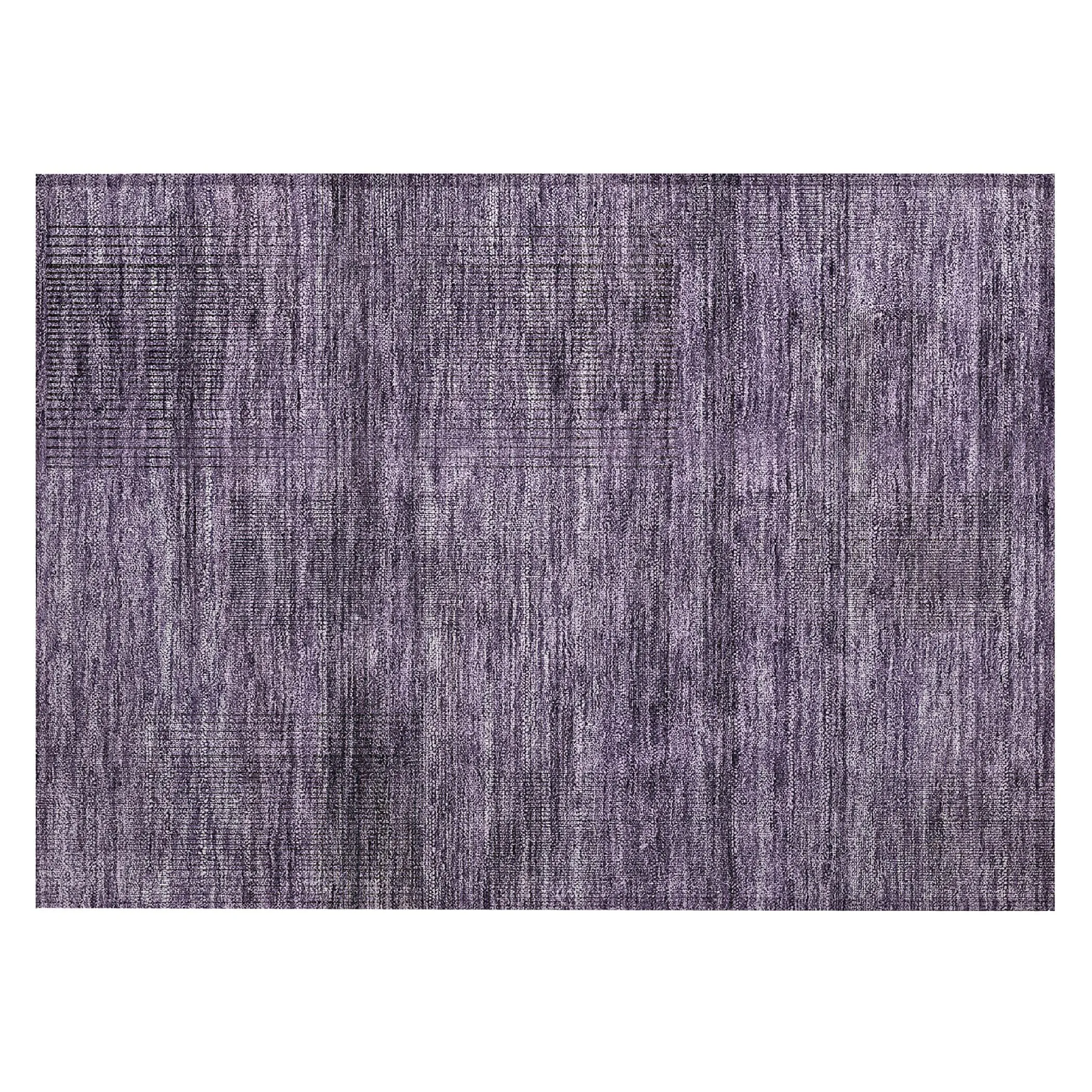 Machine Washable Indoor/ Outdoor Chantille Contemporary Imprints Rug