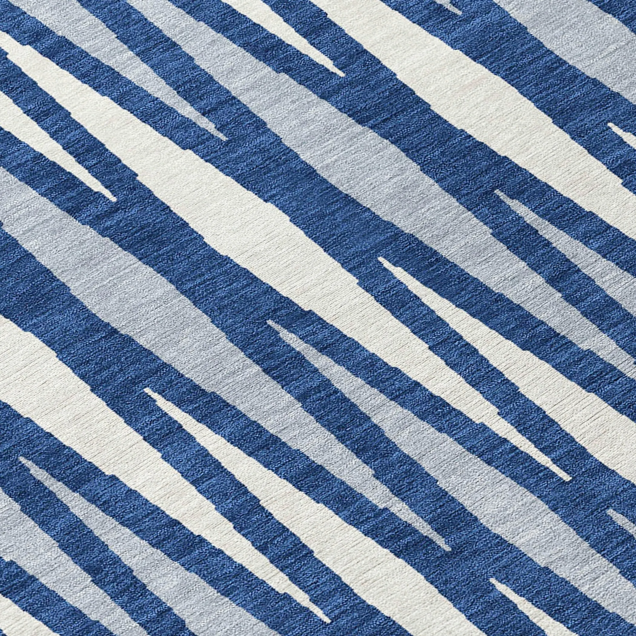Machine Washable Indoor/ Outdoor Chantille Contemporary Mosaic Rug