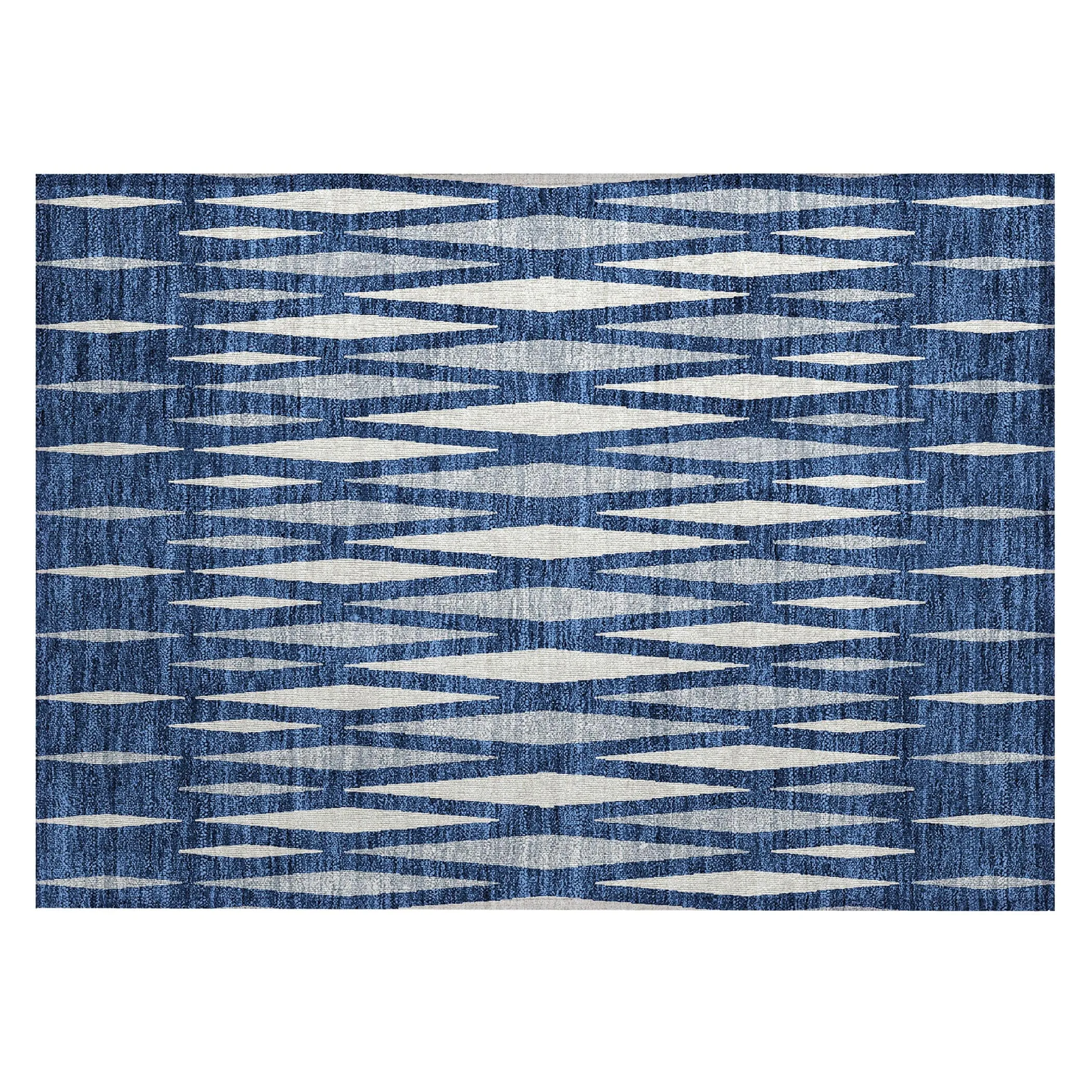 Machine Washable Indoor/ Outdoor Chantille Contemporary Mosaic Rug